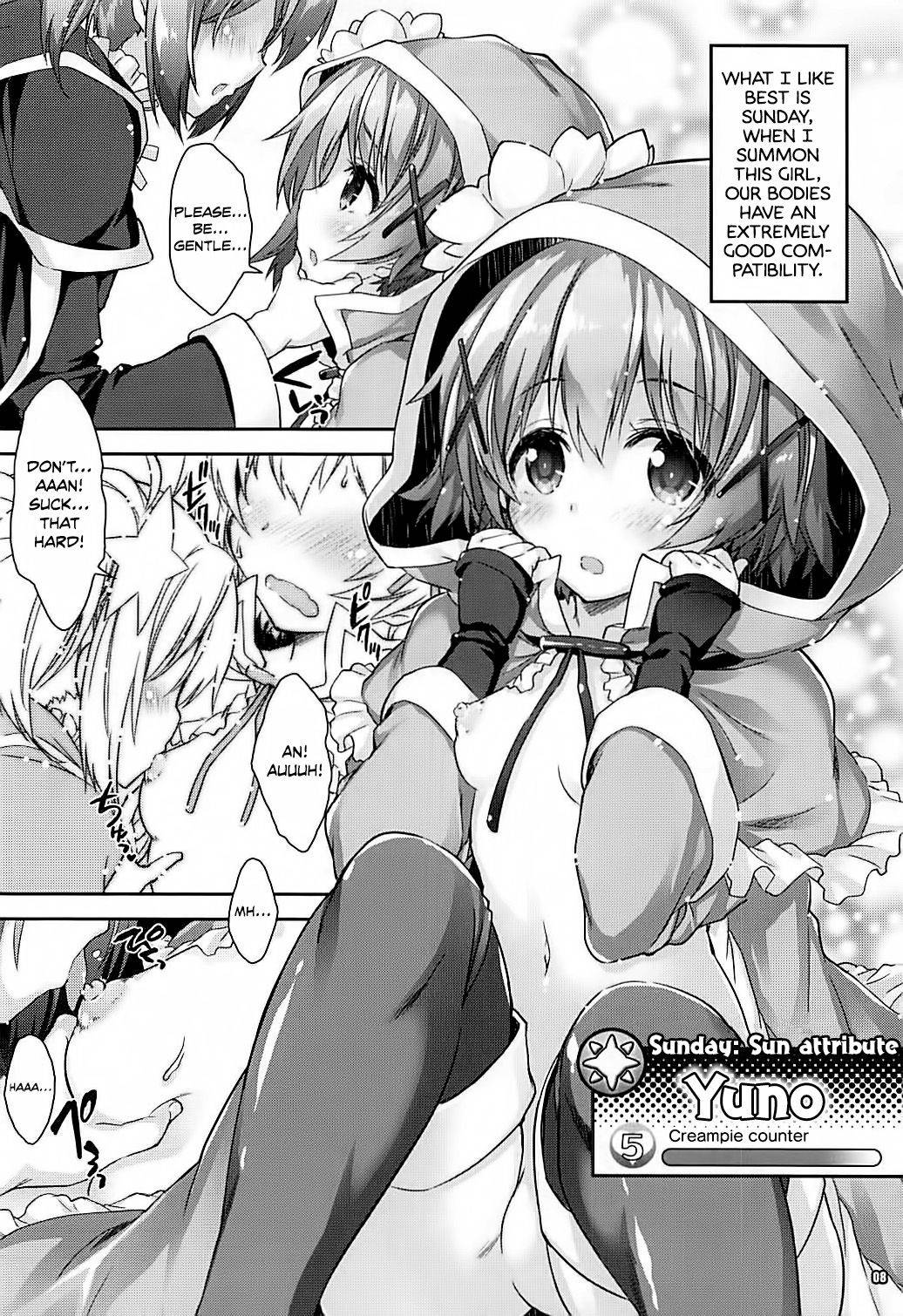 (COMIC1☆13) [Magic Private Eye (Mitsuki Mantarou)] Kirara Sector Zone (Kirara Fantasia) [English]