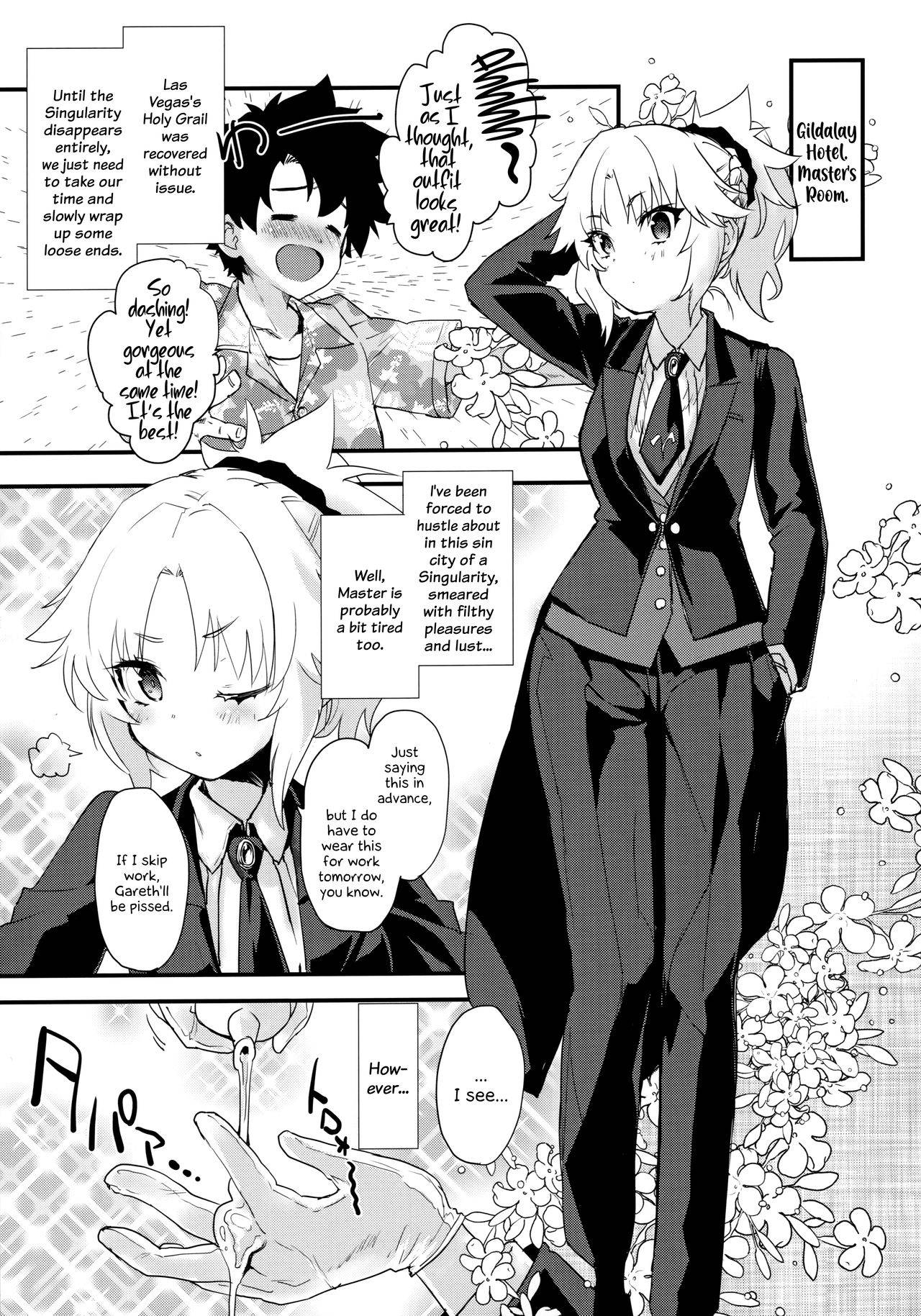 (COMIC1☆16) [Peθ (Mozu)] Full Dress Honey Knight -Kizuna10+ no Mor-san to Eirei Seisou- (Fate/Grand Order) [English] [EHCOVE]