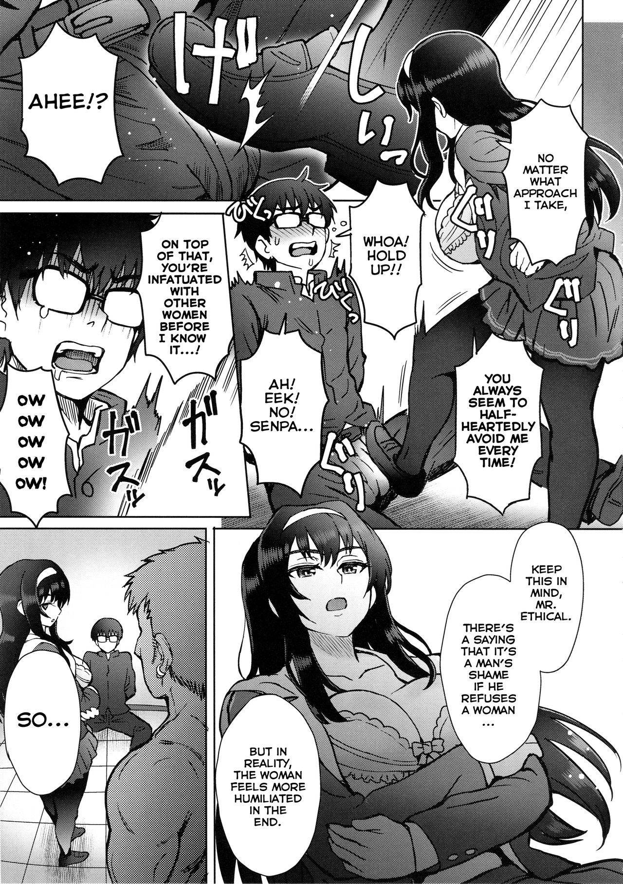 (C94) [Eight Beat (Itou Eight)] Niekiranai Yuujuufudan na Docchitsukazu no Chicken Yarou e no Misetsukekata (Saenai Heroine no Sodatekata) [English] [Nisor]