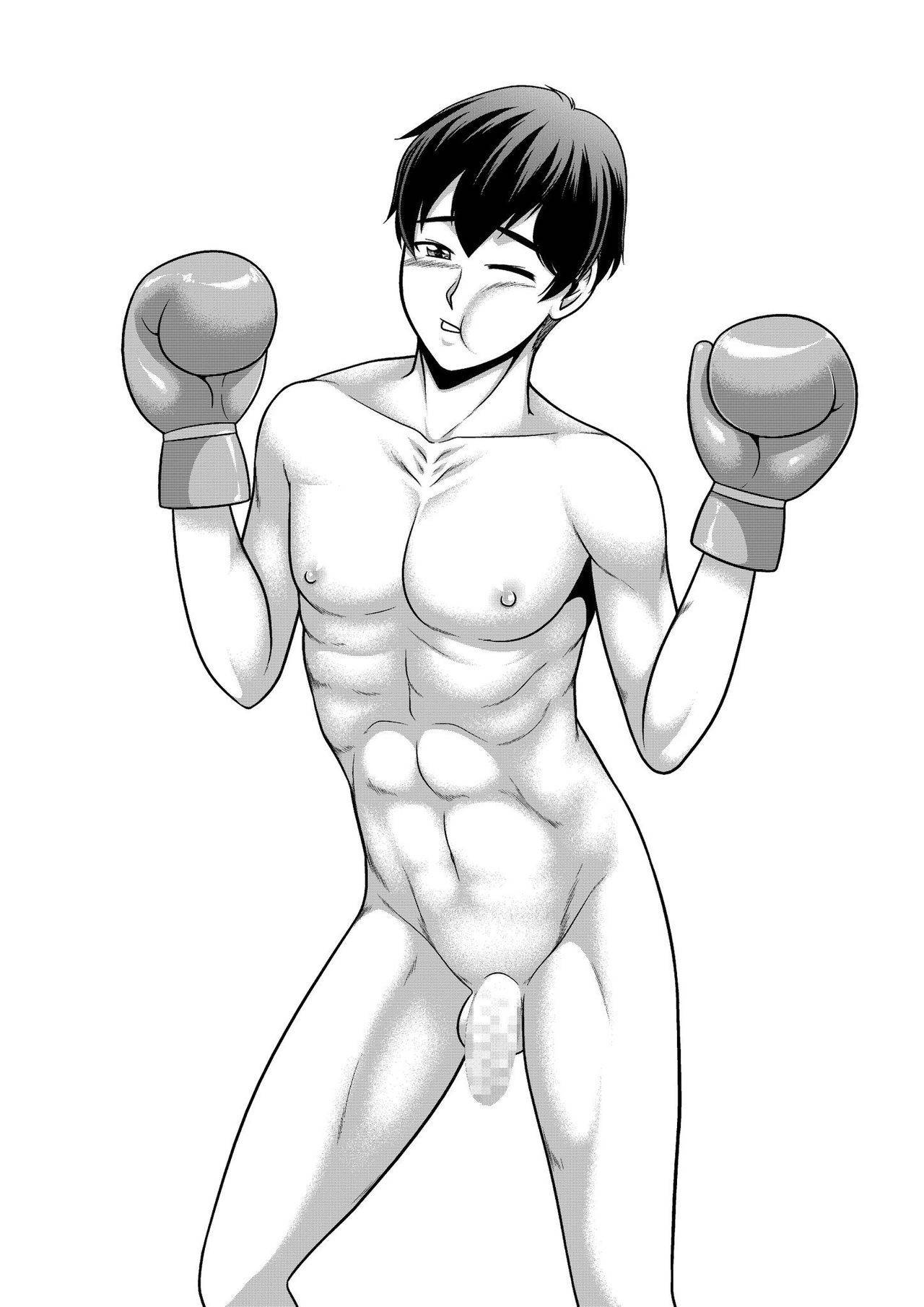 [zenzidoukosyube] Defeated In The Boxing Ring and In Dick Size & Turned Into Everyone's Sex Manager + Extras [English]