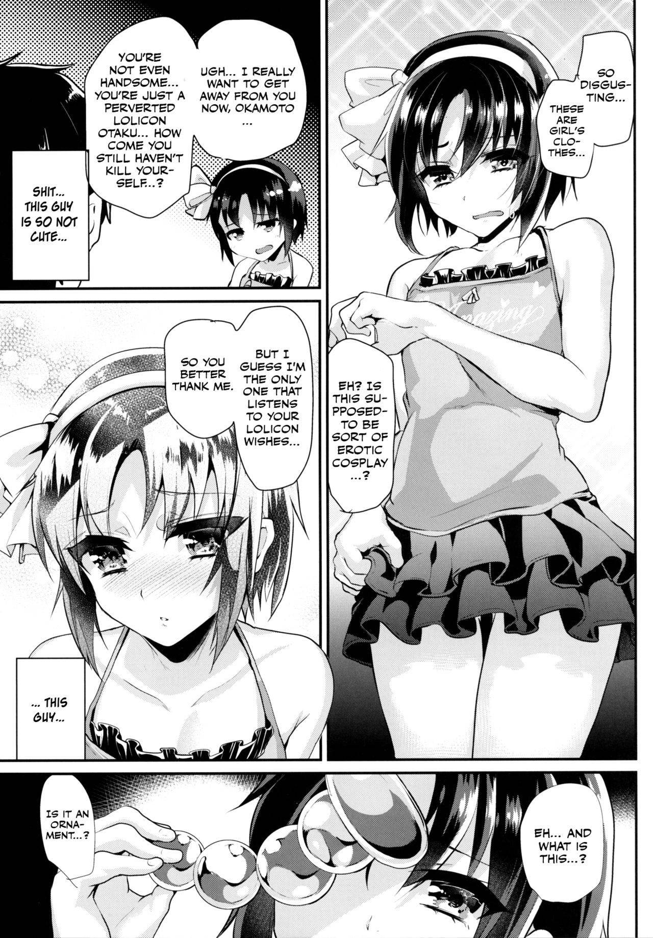 [Cannabis (Shimaji)] Tsundere Seito ni Josou Ona Onegaishite Hamete Ikasemakutte Kanojo ni Shita Ken ww [English] [Otokonoko Scans] [Digital]