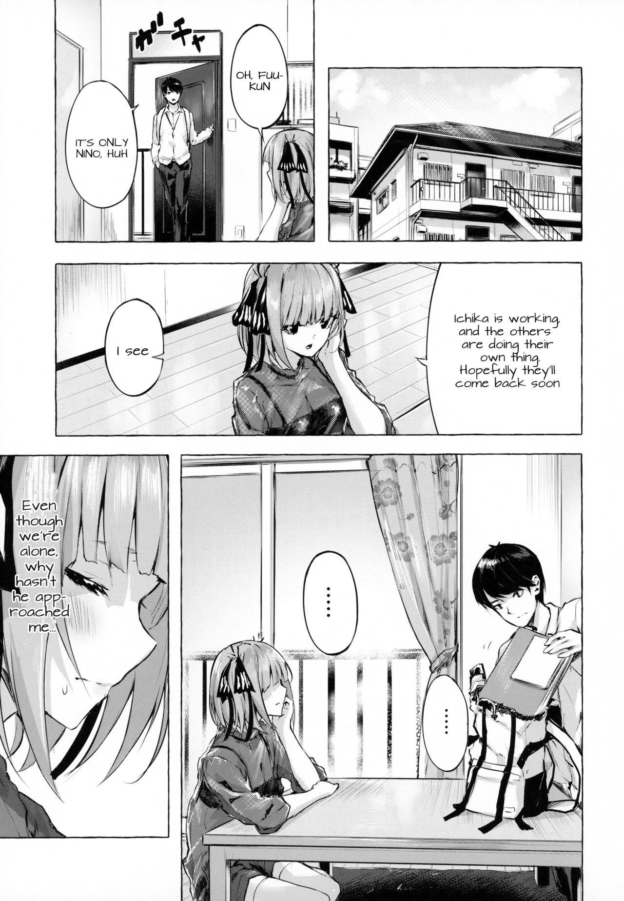 [Sawaraya Shoten (Sahara Gensei)] Hanayome no Kakuritsu (Gotoubun no Hanayome) [English] [DKKMD Translations × Maid - Manga Indonesia]