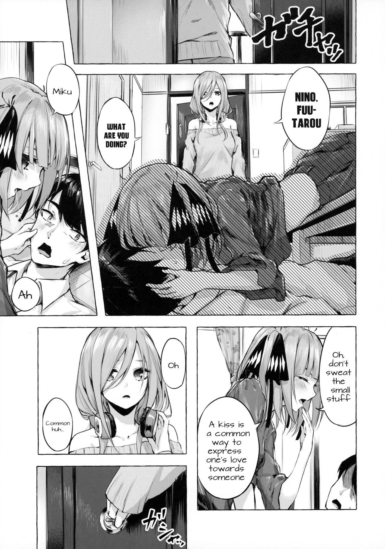 [Sawaraya Shoten (Sahara Gensei)] Hanayome no Kakuritsu (Gotoubun no Hanayome) [English] [DKKMD Translations × Maid - Manga Indonesia]