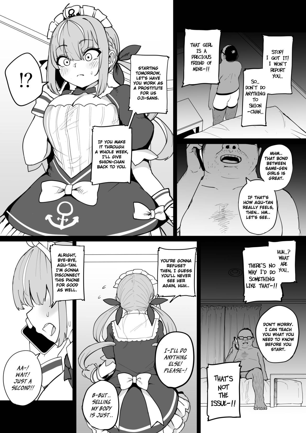 [Fuzuii Undou (Fuzui)] Aqua-chan wa Douki no Tame nara | Aqua-chan, For Her Friend's Sake (Minato Aqua) [English] [Xzosk] [Digital]