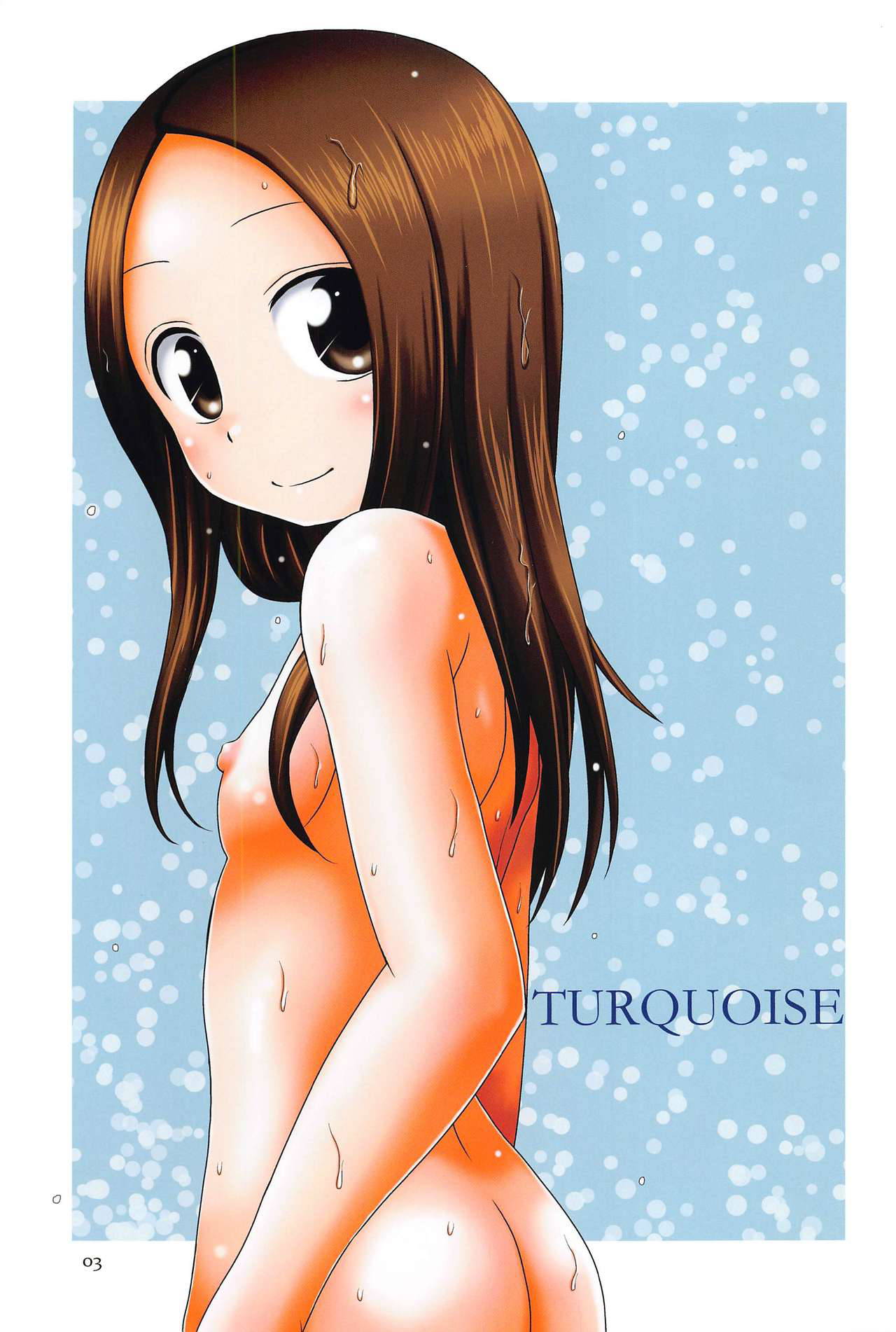 [HEARTS & CRUSTS (Nanana Nana)] TURQUOISE color edition (Karakai Jouzu no Takagi-san)