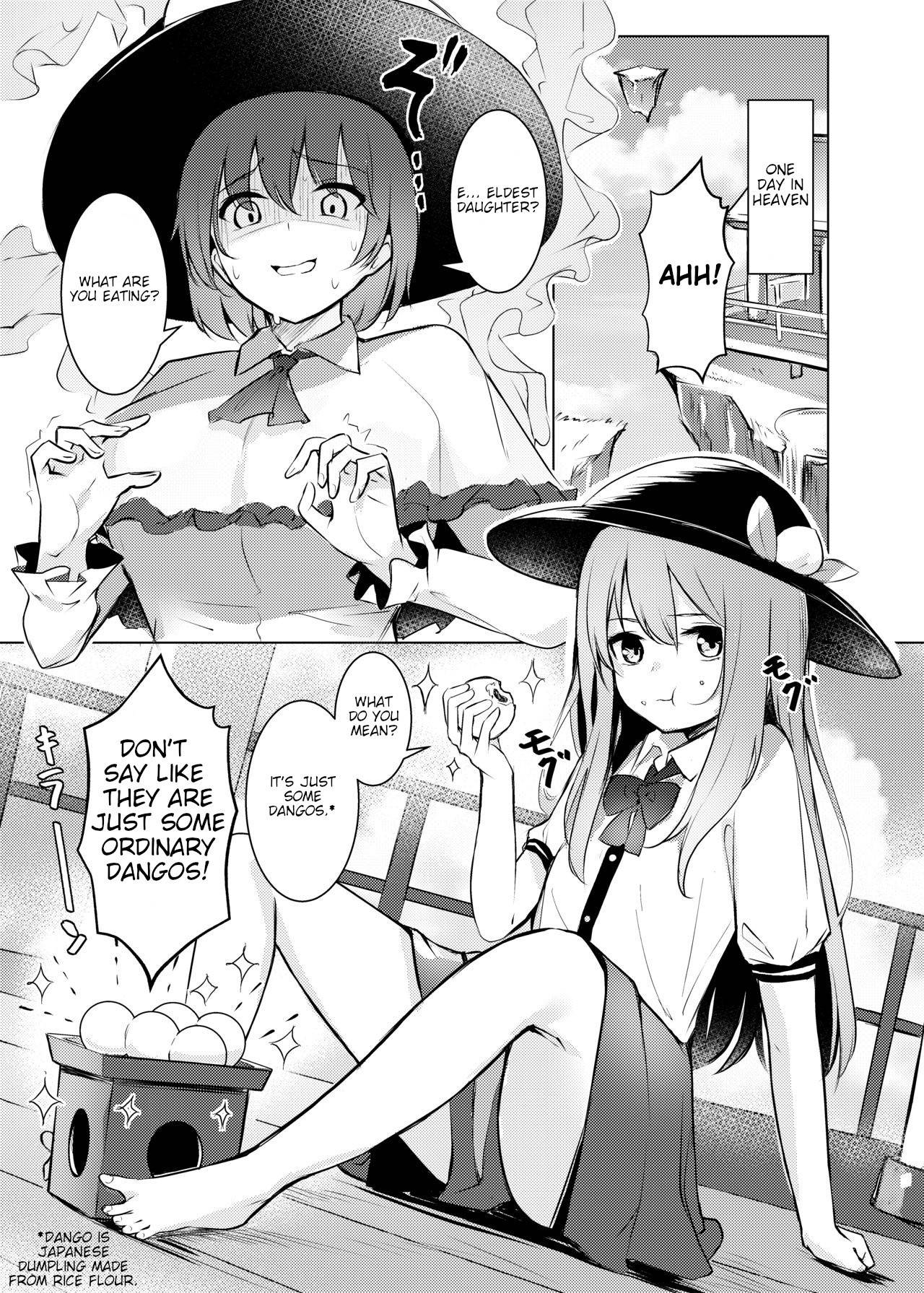 [Bochi Bochi no Ki (Borusiti)] Tenshi-chan ga Iku-san ni Oshioki sareru Hon | A Book where Tenshi-chan Gets Punished by Iku-san (Touhou Project) [English] [Digital]