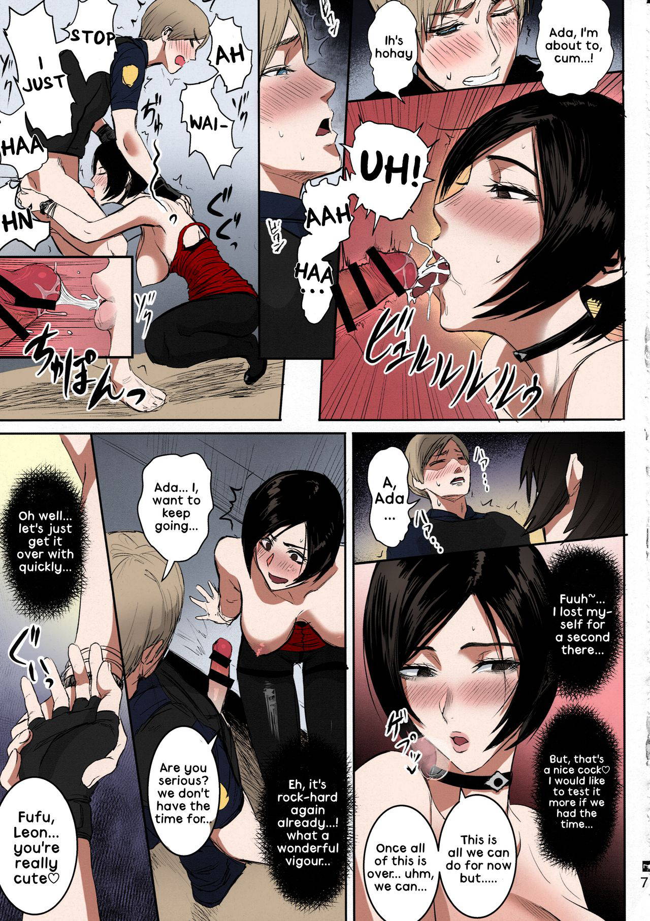 (C96) [Hebitunagary (SGK)] Ada Wong no Irojikake Kanseiban (Resident Evil) [English] [kappasa][Colorized][SPDSD]