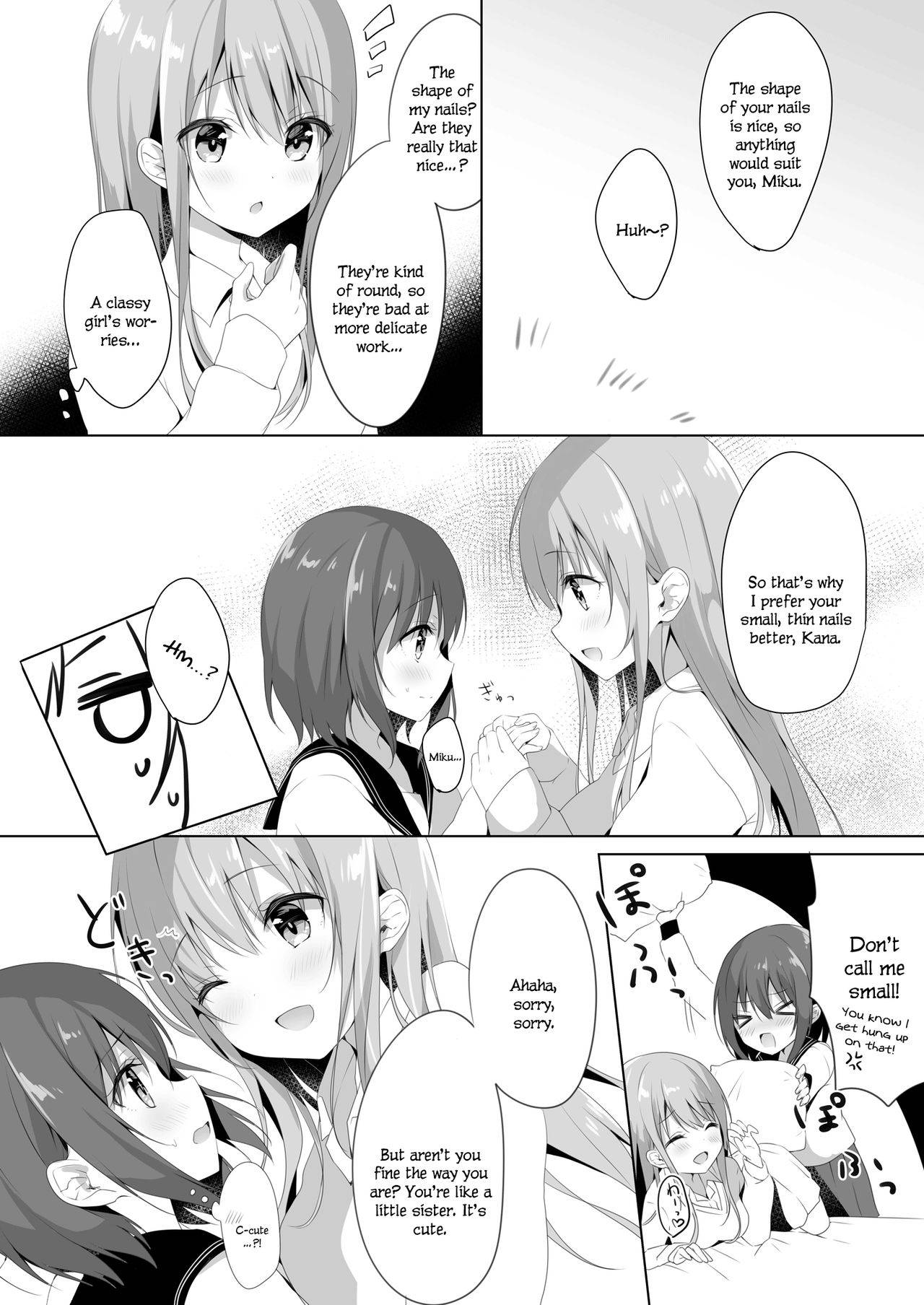 [Lilium Ladies (Amedamacon)] Onee-chan to, Hajimete. | First Time With Sis. (Lady x Lady -Casa Blanca-) [English] [Digital]