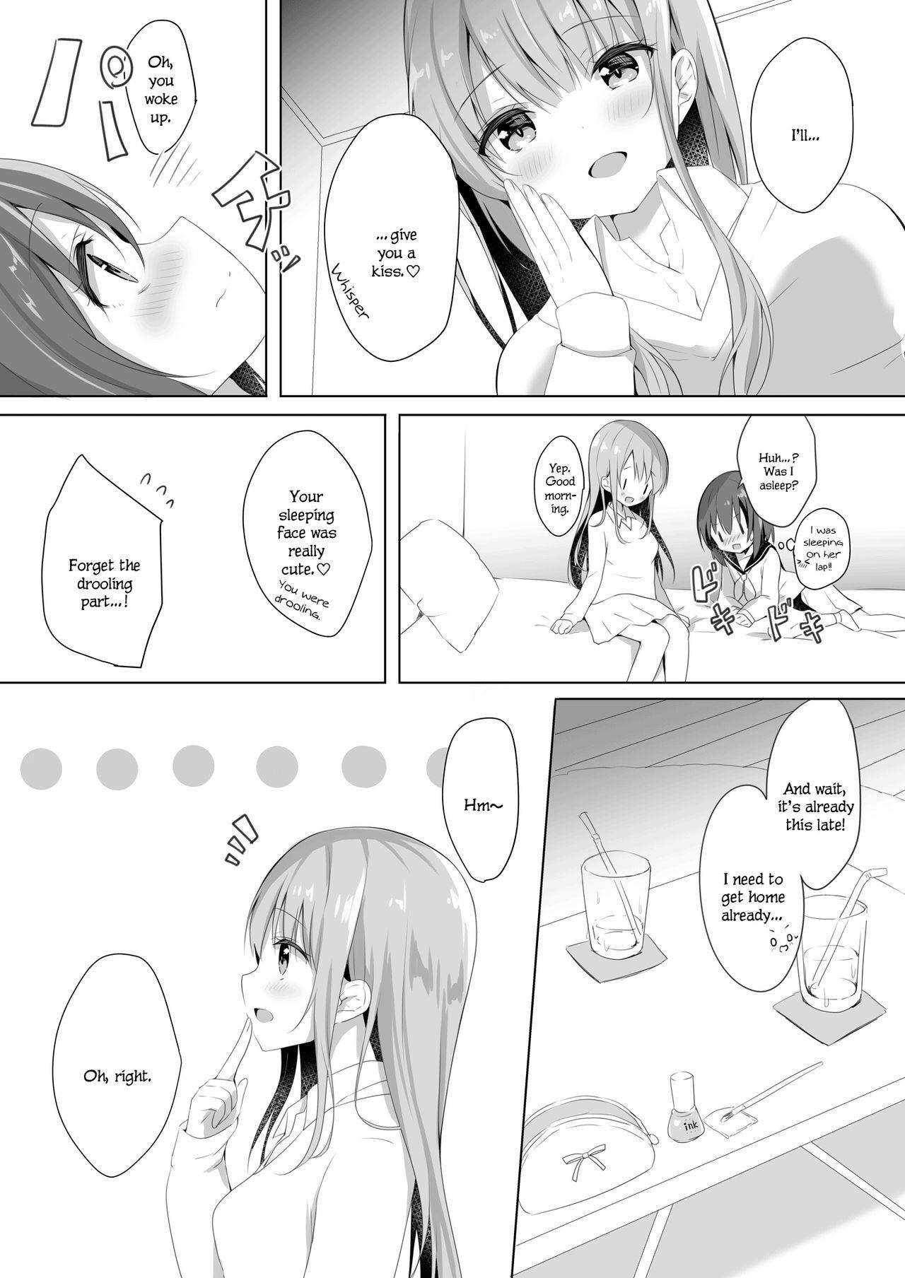 [Lilium Ladies (Amedamacon)] Onee-chan to, Hajimete. | First Time With Sis. (Lady x Lady -Casa Blanca-) [English] [Digital]