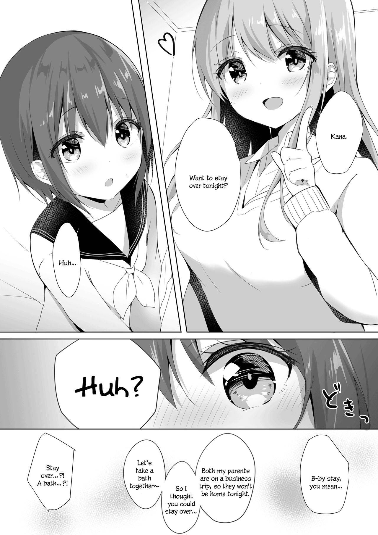 [Lilium Ladies (Amedamacon)] Onee-chan to, Hajimete. | First Time With Sis. (Lady x Lady -Casa Blanca-) [English] [Digital]