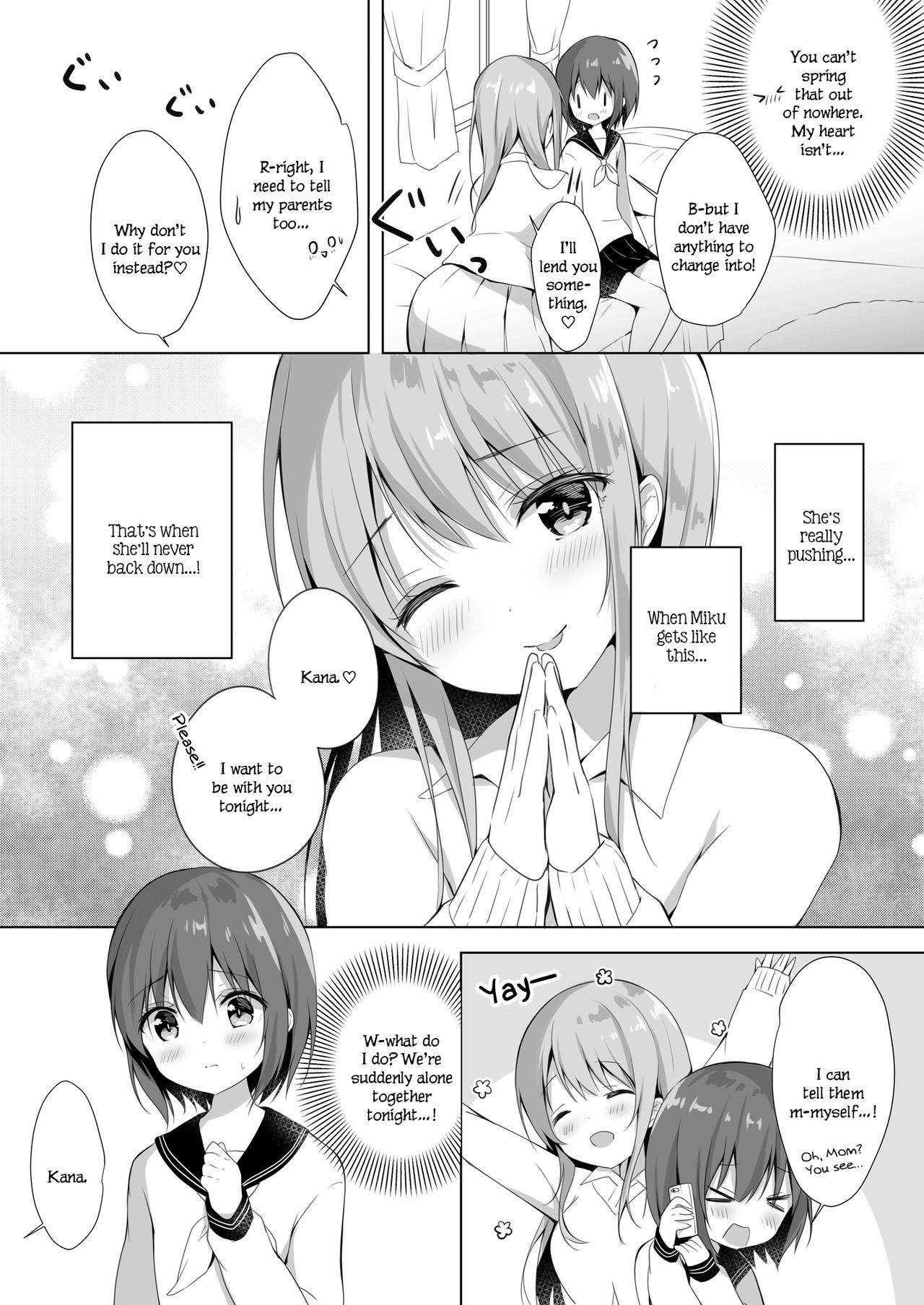 [Lilium Ladies (Amedamacon)] Onee-chan to, Hajimete. | First Time With Sis. (Lady x Lady -Casa Blanca-) [English] [Digital]