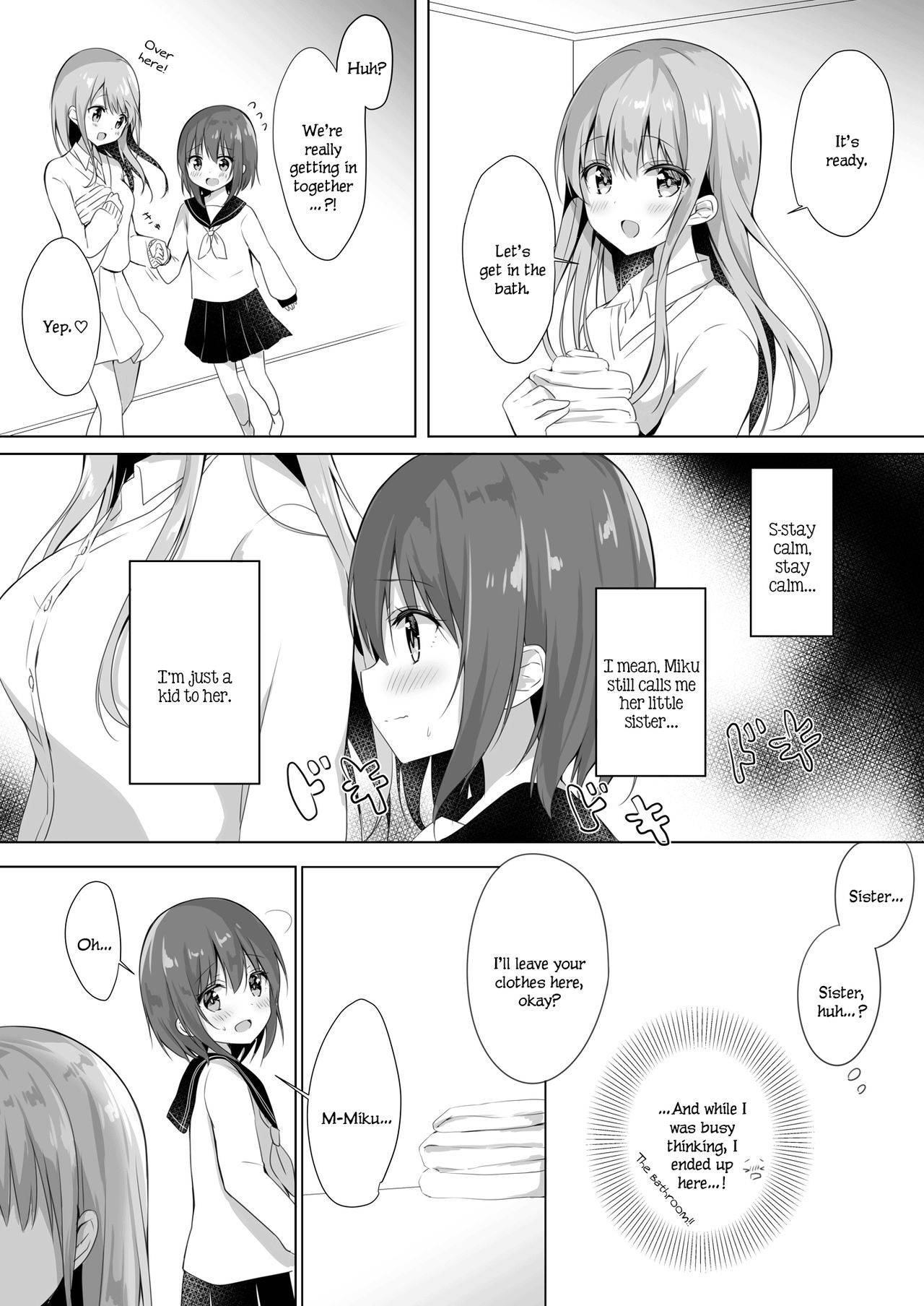 [Lilium Ladies (Amedamacon)] Onee-chan to, Hajimete. | First Time With Sis. (Lady x Lady -Casa Blanca-) [English] [Digital]