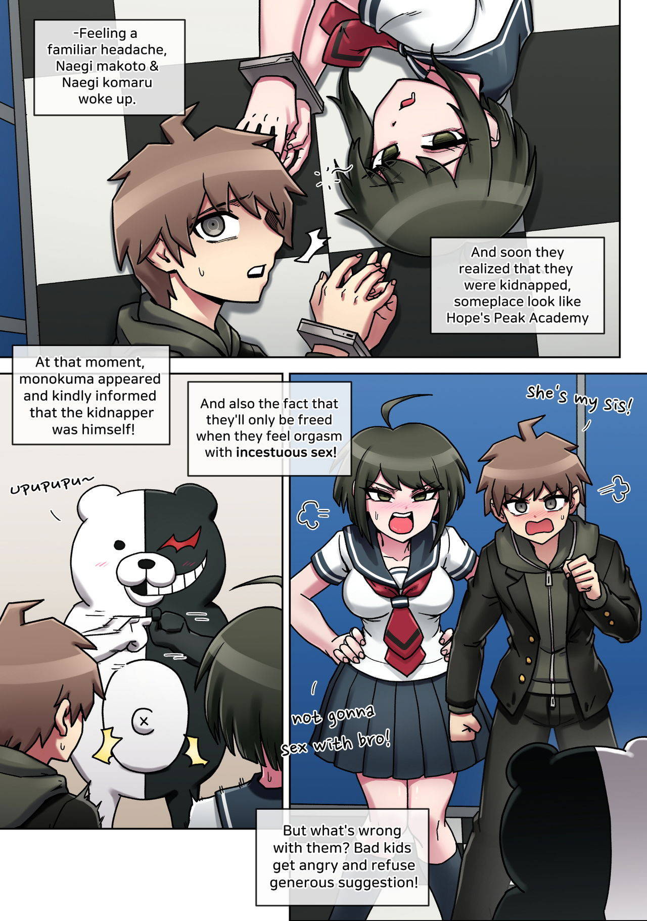 [Mack] Ultimate Incest (Danganronpa) [English]