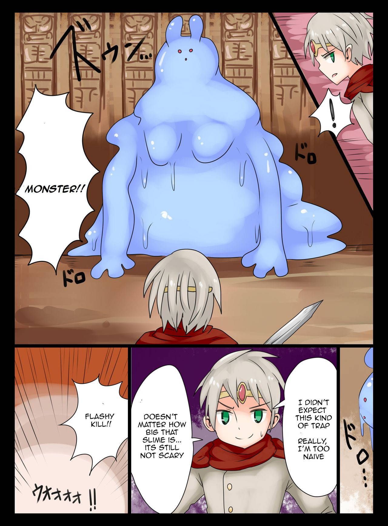 [Murasaki Nyanko Bar (Vae)] Yuusha wa Slime Musume ni Natte Shimatta! [English] [Heartnsoul32]