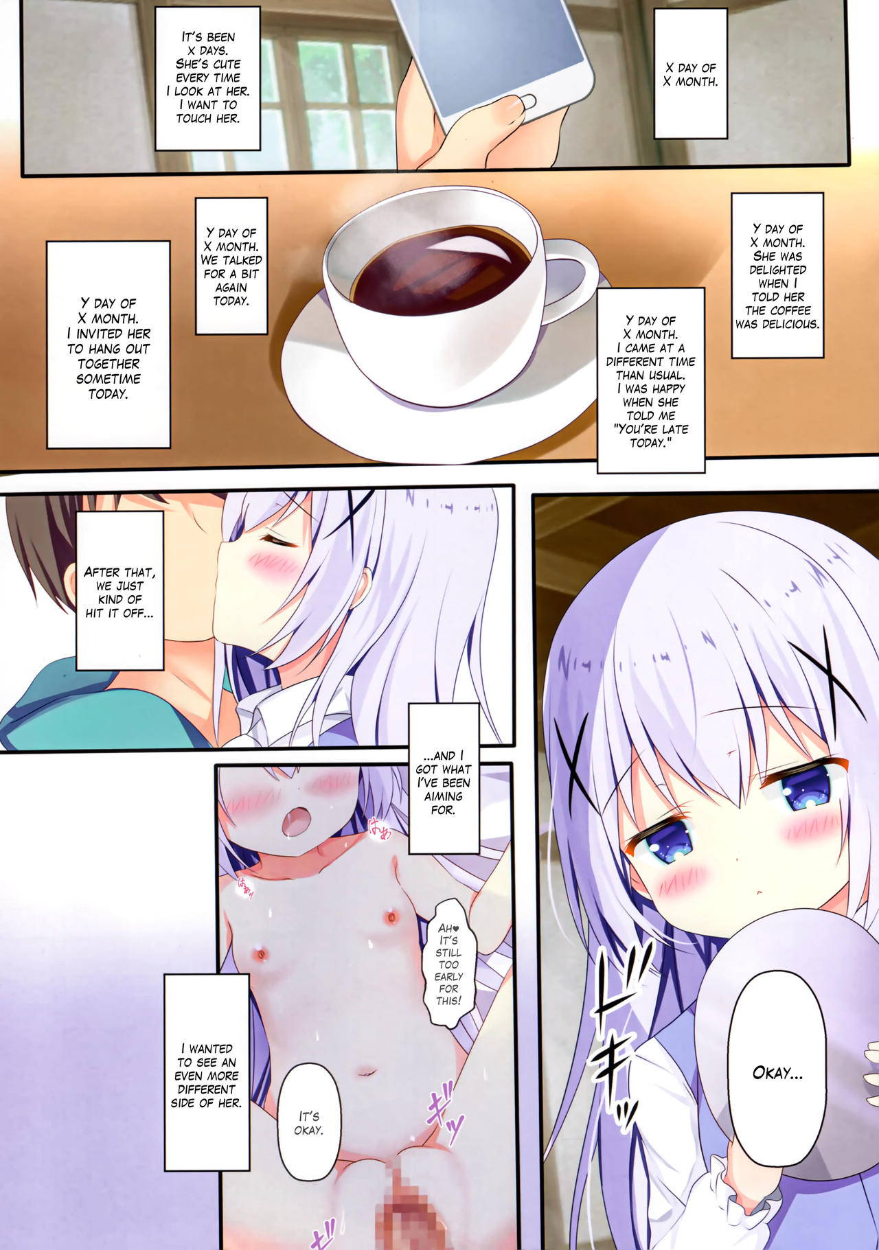 [Come Through (Adumi Kazuki)] Seichou Nikki | Sexual Development Journal (Gochuumon wa Usagi desu ka?) [English] [SakuraCircle]