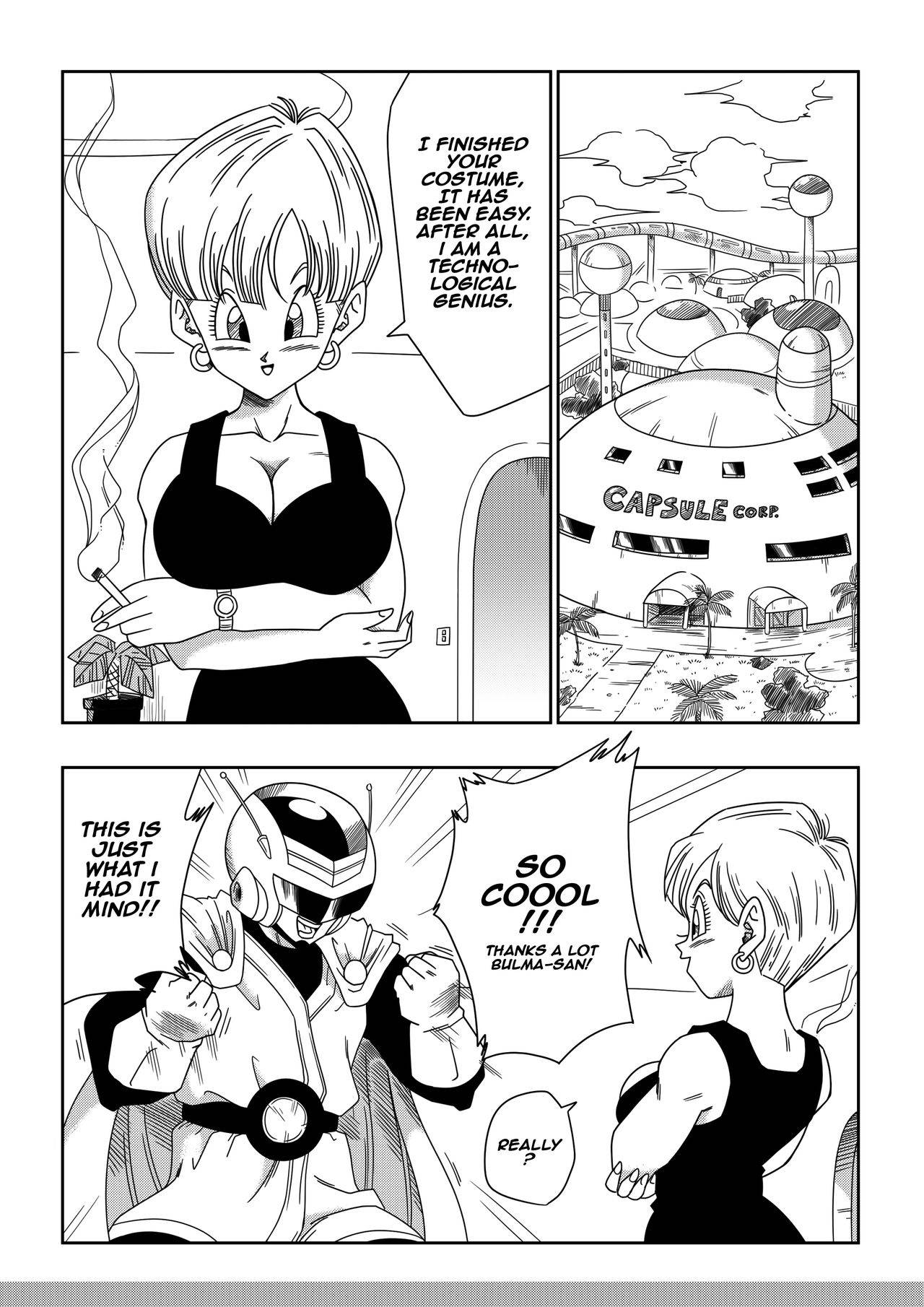 [Yamamoto] LOVE TRIANGLE Z PART 3 (Dragon Ball Z) [English] [Uncensored] [High Resolution]