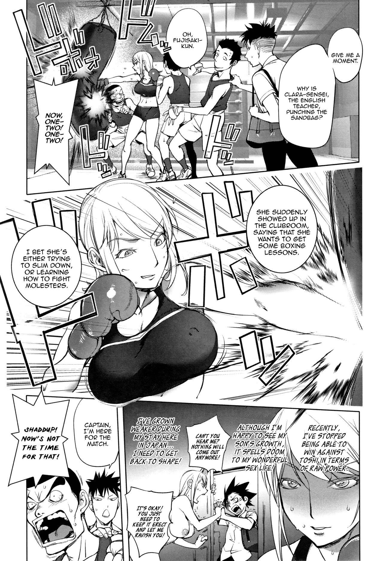 [Kon-Kit] Clara-Sensei no Boxing Kyoushitsu | Clara-Sensei's Boxing Class (Sonna Riyuu de Yararechau?) [English] [Aoitenshi]