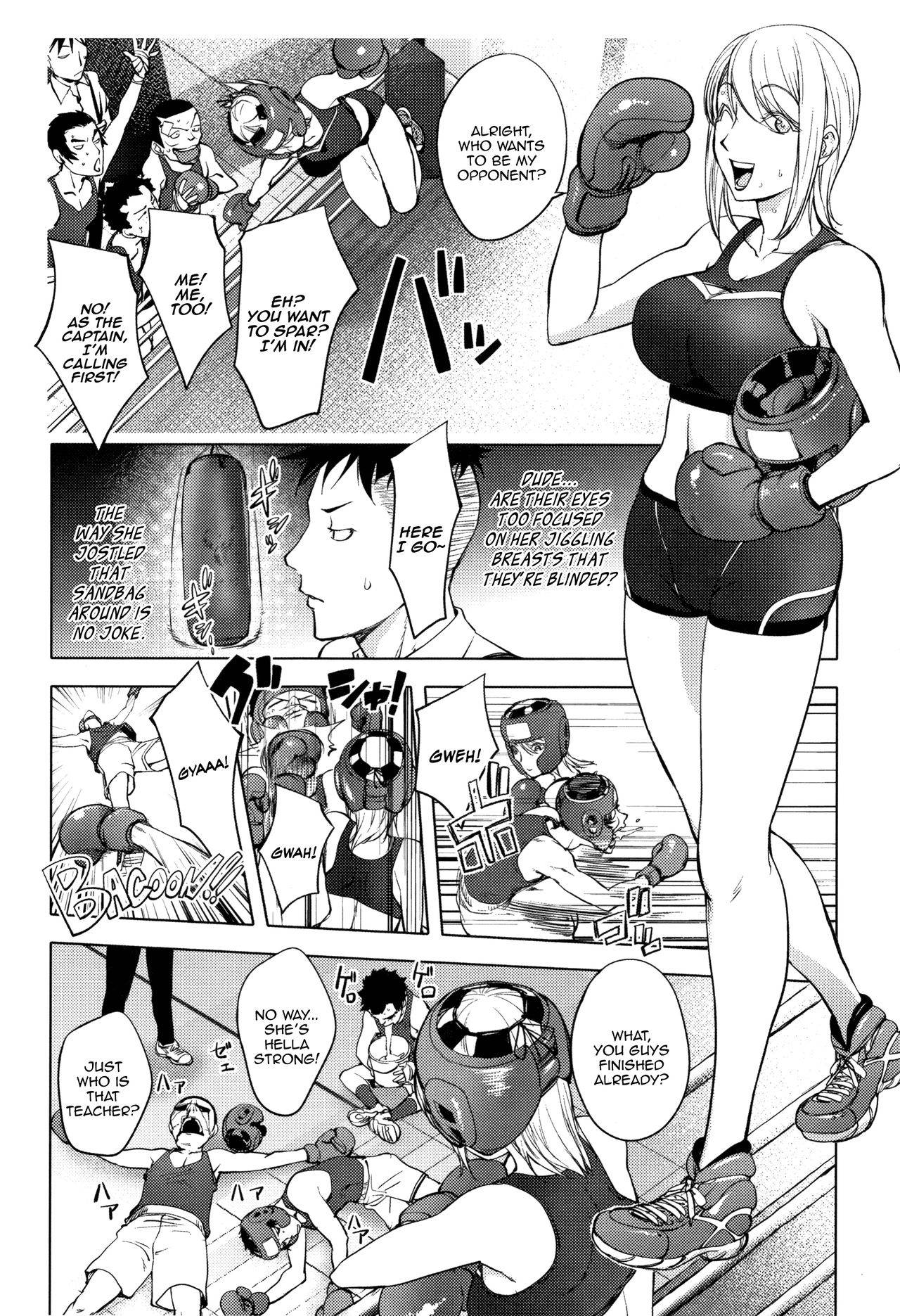 [Kon-Kit] Clara-Sensei no Boxing Kyoushitsu | Clara-Sensei's Boxing Class (Sonna Riyuu de Yararechau?) [English] [Aoitenshi]