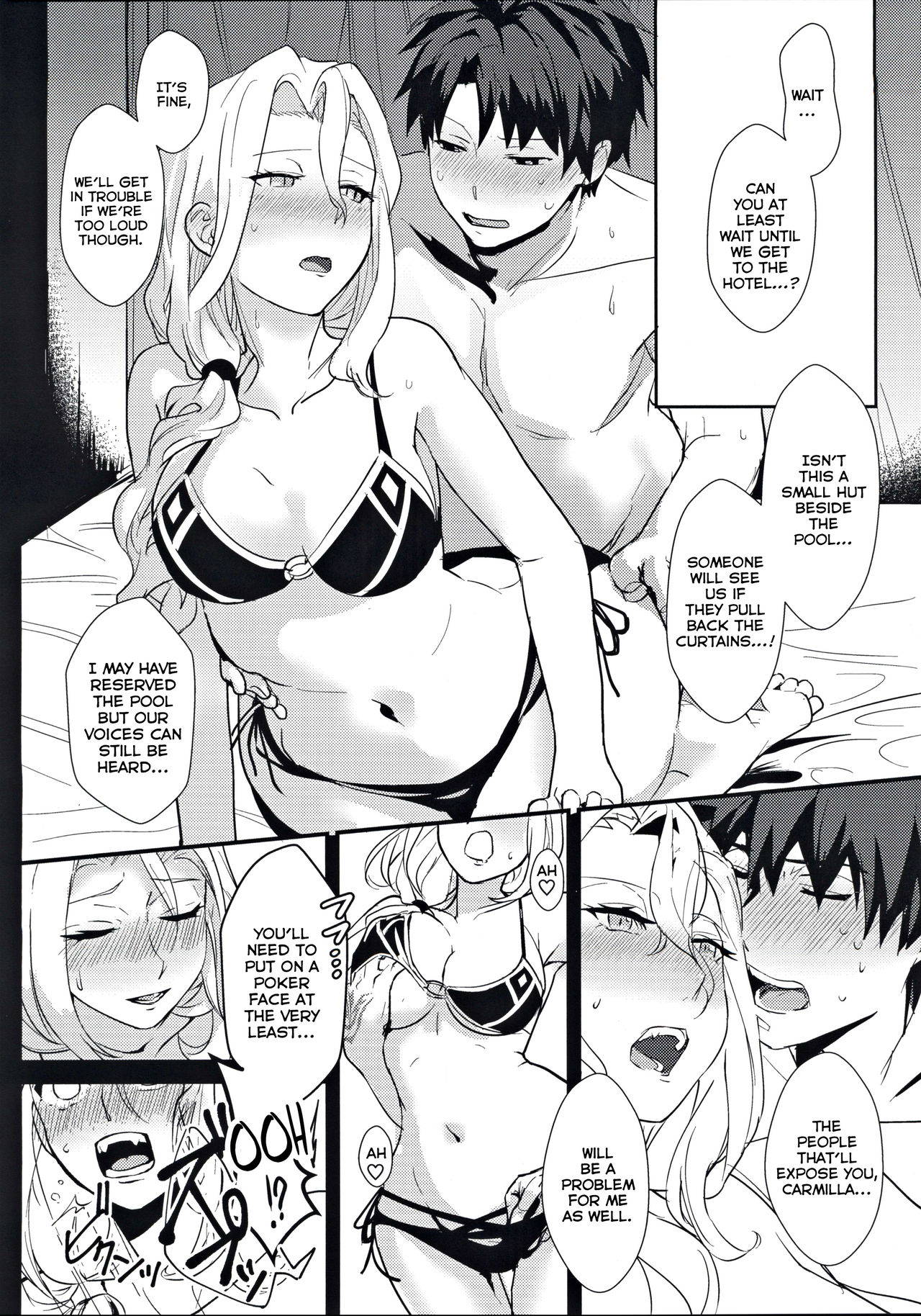 (C97) [Kanpan Koujou (Inui Panko)] POOL SIDE MIRAGE (Fate/Grand Order) [English] [NHNL]