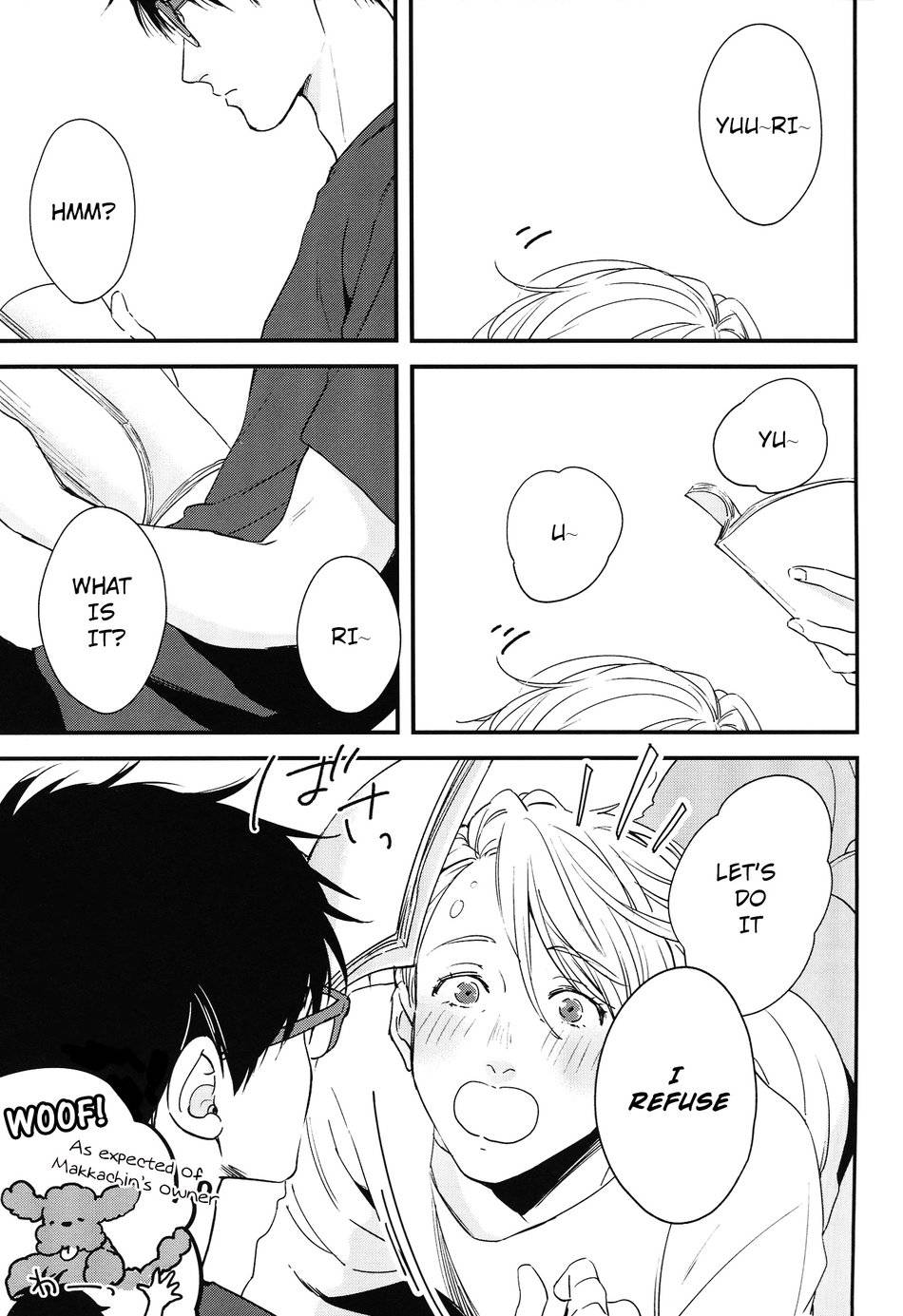 (C92) [OJmomo (yoshi)] Love Me, Touch Me (Yuri!!! on ICE) [English]