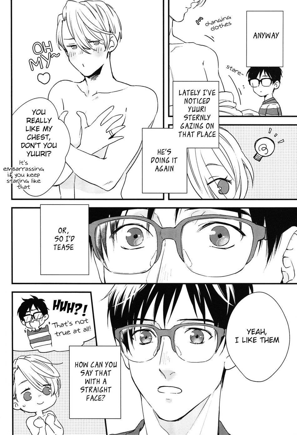 (C92) [OJmomo (yoshi)] Love Me, Touch Me (Yuri!!! on ICE) [English]