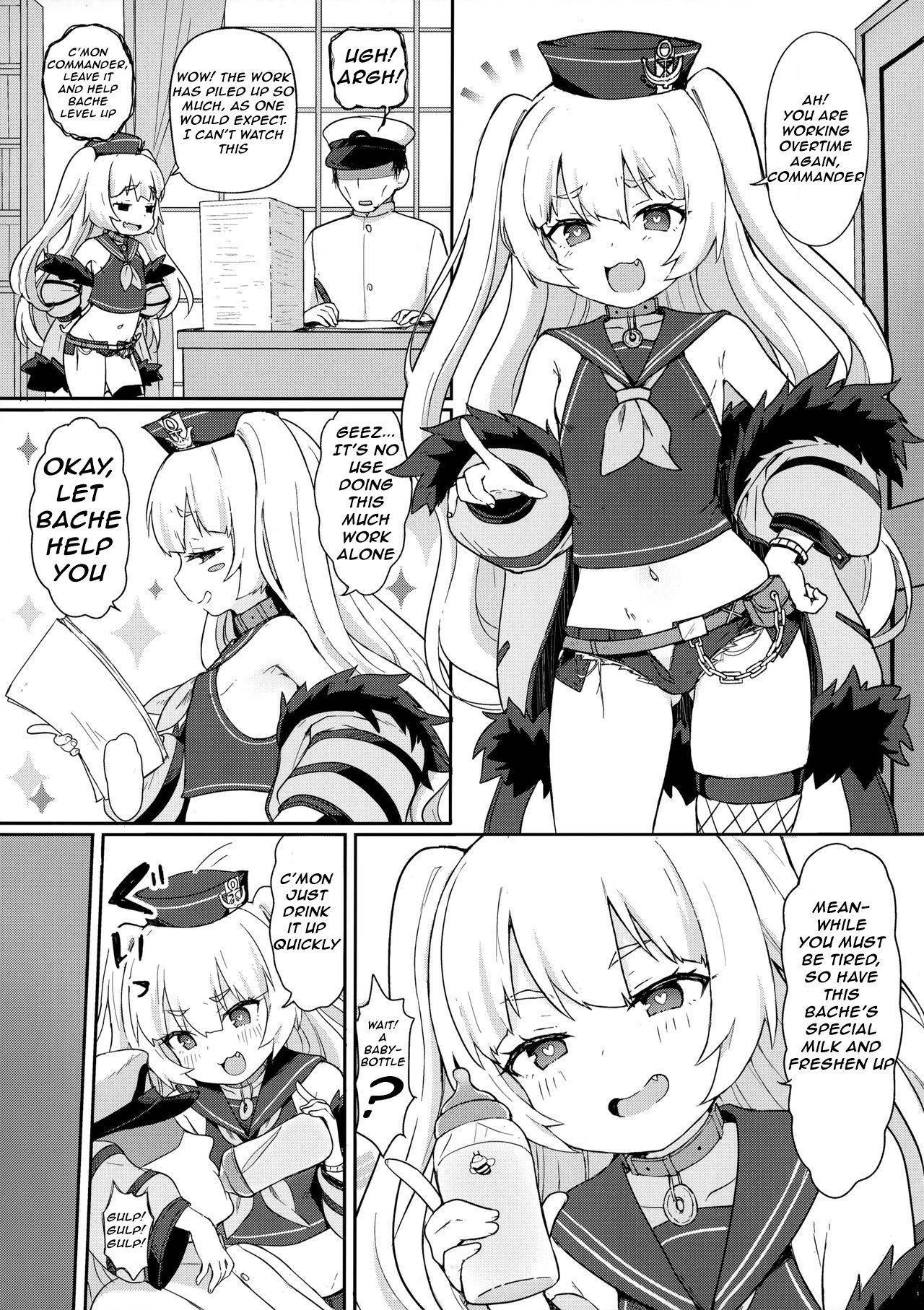 [LoliLab Translations (Momosawa)] Leave it to the Bache! (Azur Lane) [English] [SpookySaint]