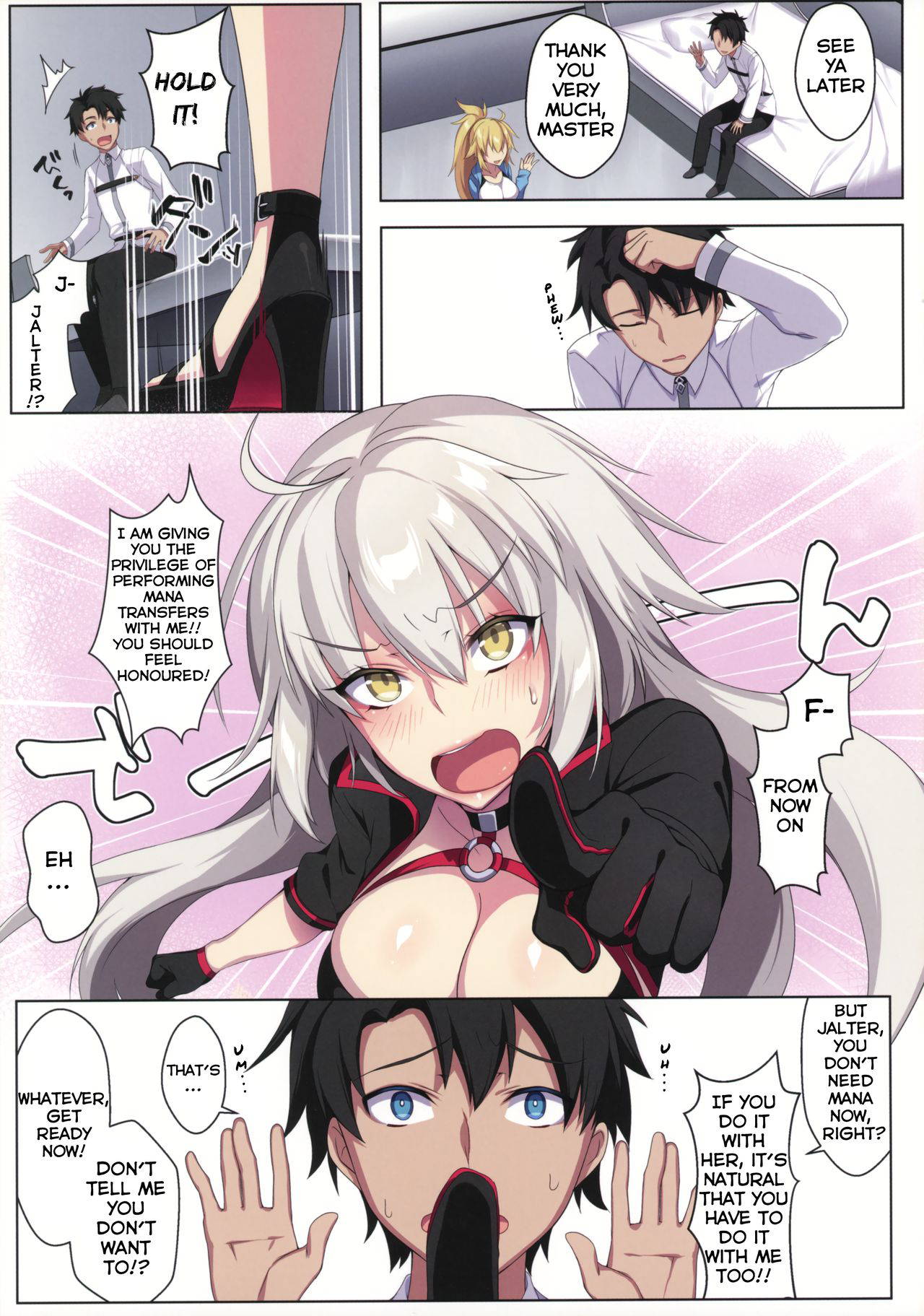 (C97) [Puu no Puupuupuu (Puuzaki Puuna)] Jeanne Alter wa Maryoku Kyoukyuu o Shitai!? | Jeanne Alter Wants to Mana Transfer!? (Fate/Grand Order) [English] [Behind the Ramen Shop TLs]