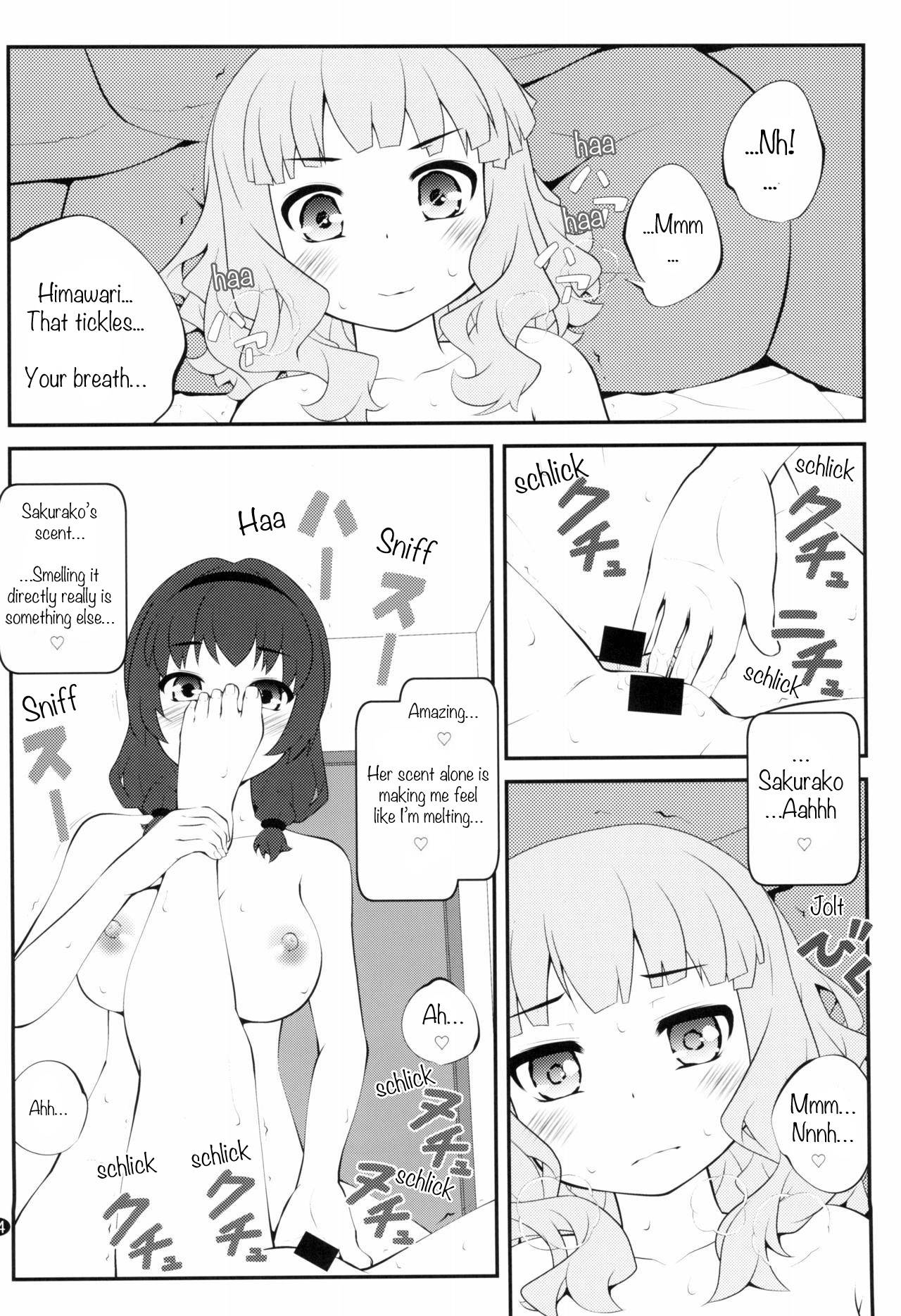 (GirlsLoveFestival 25) [Purimomo (Goyac)] Himegoto Flowers 14 | Secret Flowers 14 (YuruYuri) [English] [Chads no Teikoku]