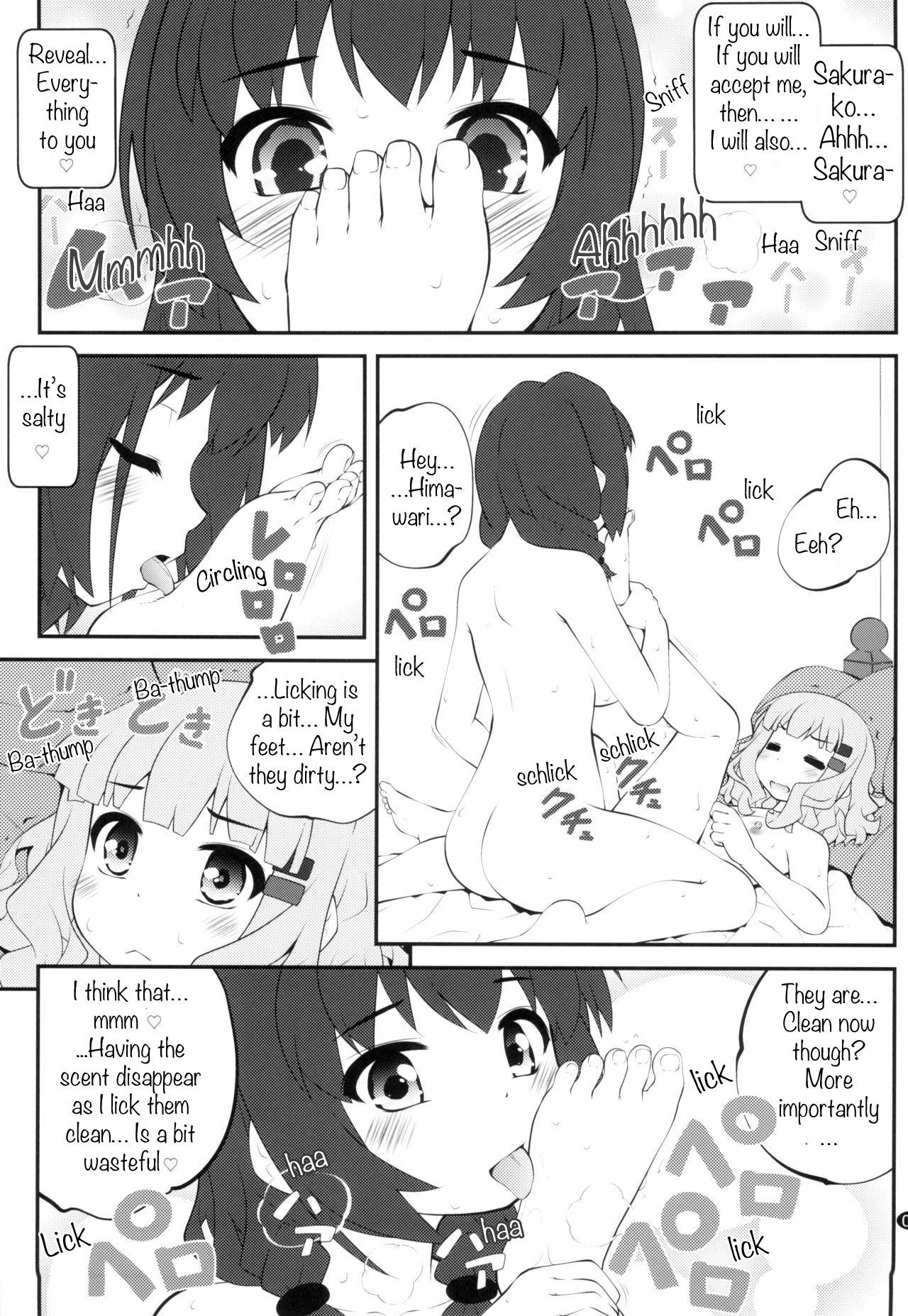 (GirlsLoveFestival 25) [Purimomo (Goyac)] Himegoto Flowers 14 | Secret Flowers 14 (YuruYuri) [English] [Chads no Teikoku]