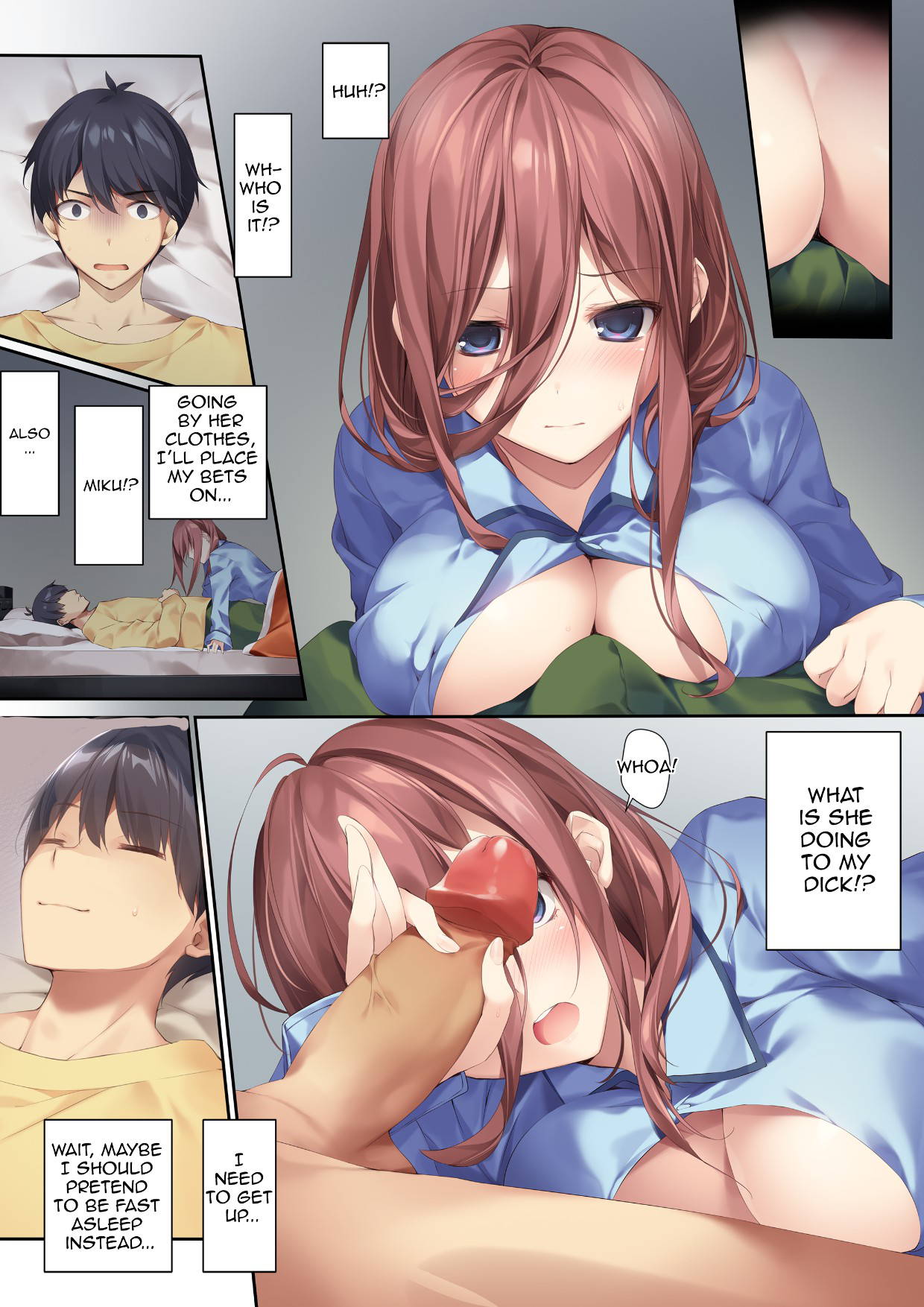 (C97) [Karomix (karory)] A Book Where Miku Has It Her Way (Gotoubun no Hanayome) [English] [Uncensored] [Digital]