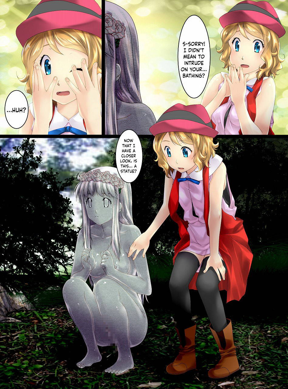 [Shinenkan (Toki)] Alia & Serena: A tale of two hardened girls displayed in a museum (Pokémon) [English] [Hennojin]