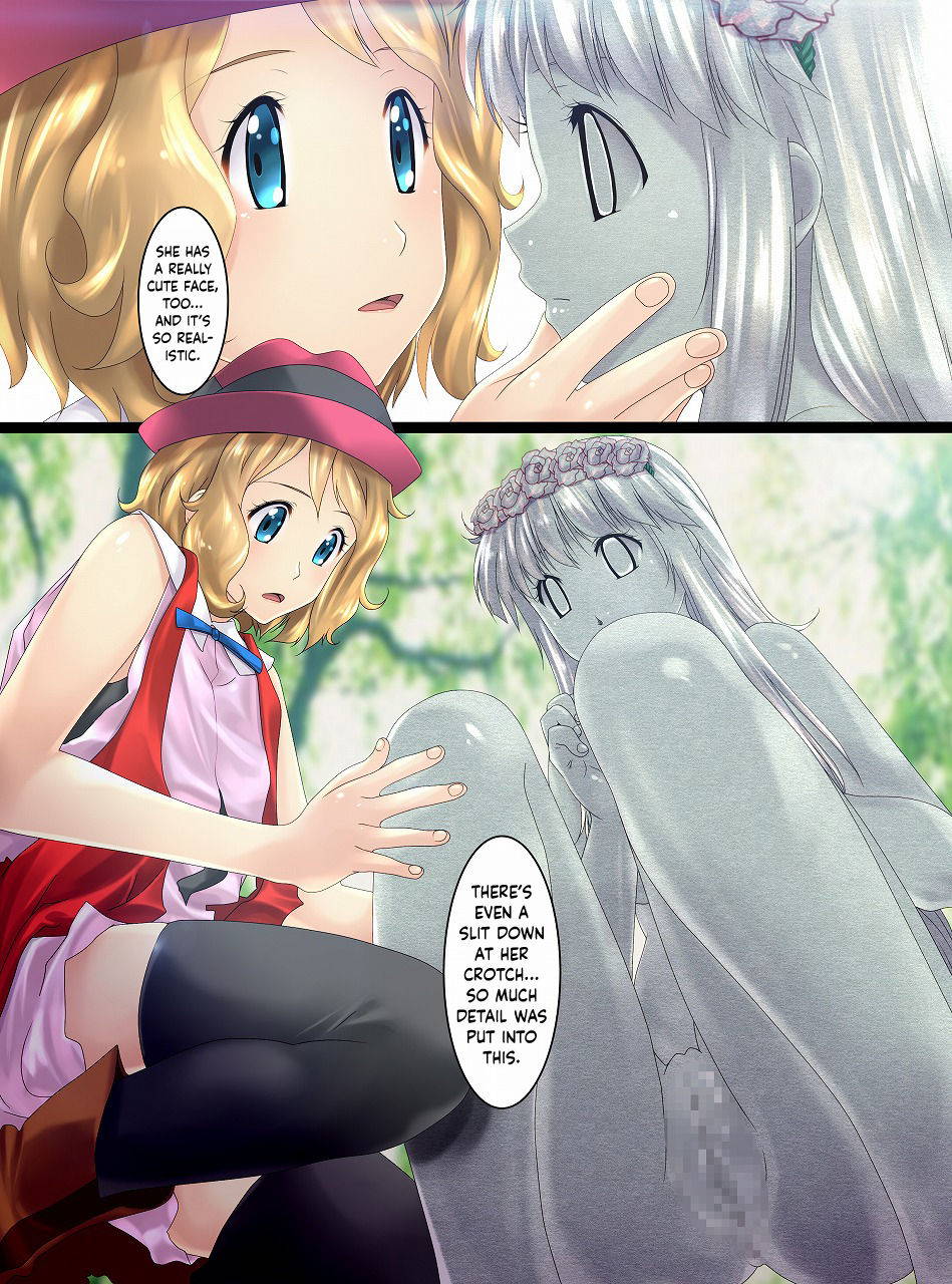 [Shinenkan (Toki)] Alia & Serena: A tale of two hardened girls displayed in a museum (Pokémon) [English] [Hennojin]