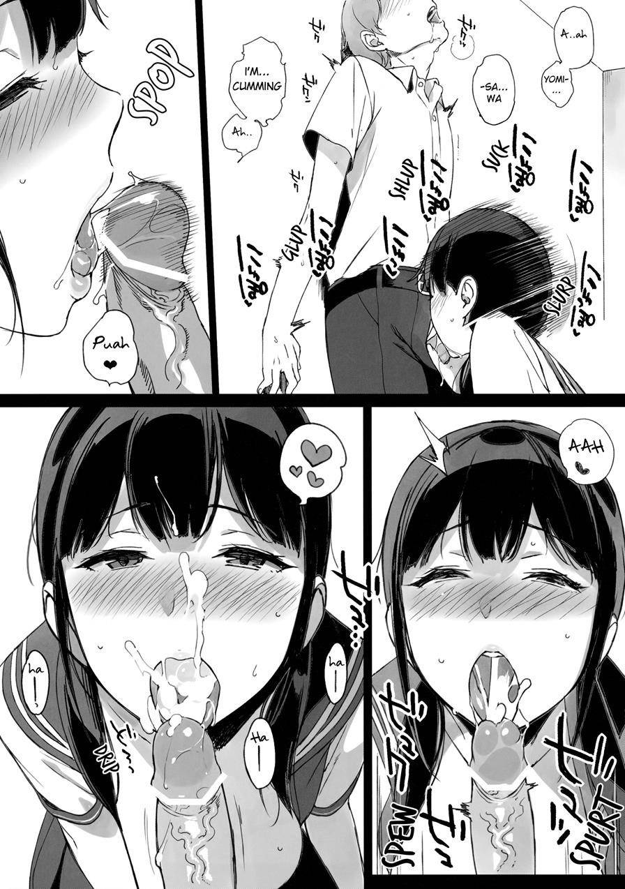 [NANIMOSHINAI (Sasamori Tomoe)] TTH-Succubus Stayed Life Yomisawa-san no Yuuwaku Ecchi Hen [English]