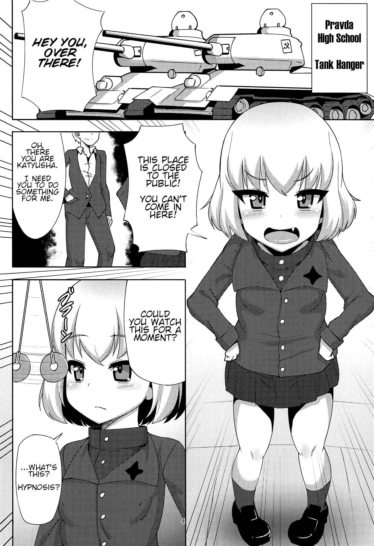 (C95) [Crossco Switch (Crossco)] Katyusha to Ichaicha Suru Hon | A Book about Flirting with Katyusha (Girls und Panzer) [English]