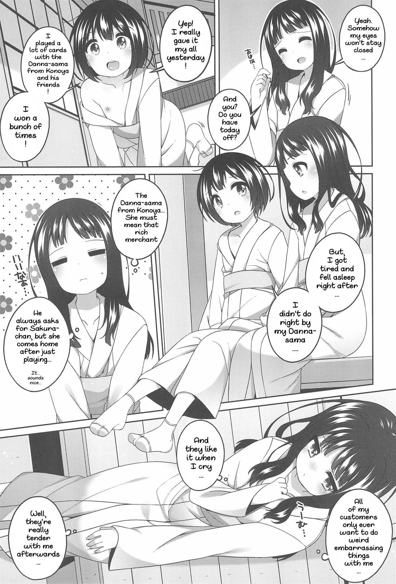 (COMITIA124) [kuma-puro (Shouji Ayumu)] Shokaya no Doujotachi ~Yuri Hen~ | The Girls of the Blooming Flowers ~Yuri's Tale~ [English] [WitzMacher]