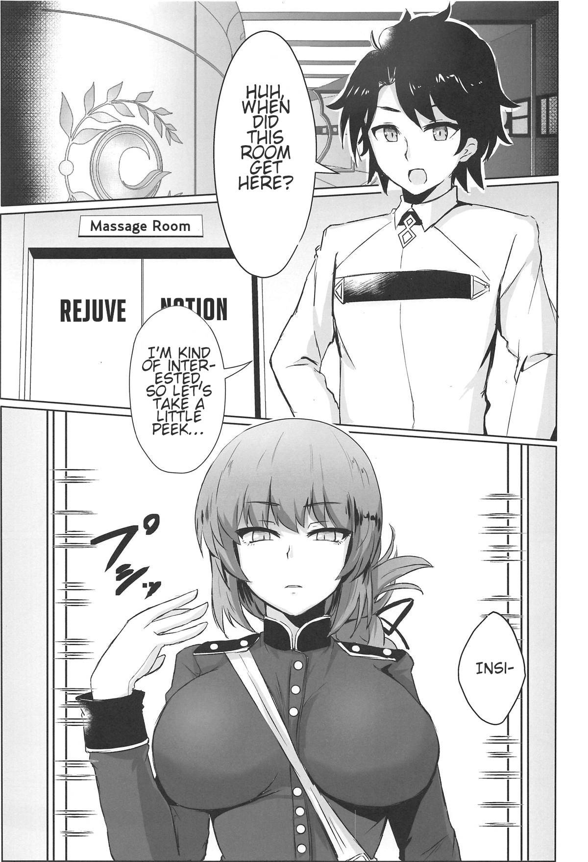 (COMIC1☆15) [Vivido (Kumasaku Tamizou)] Dosukebe Fuchou no Seikan Sakusei Massage (Fate Grand Order)[English]