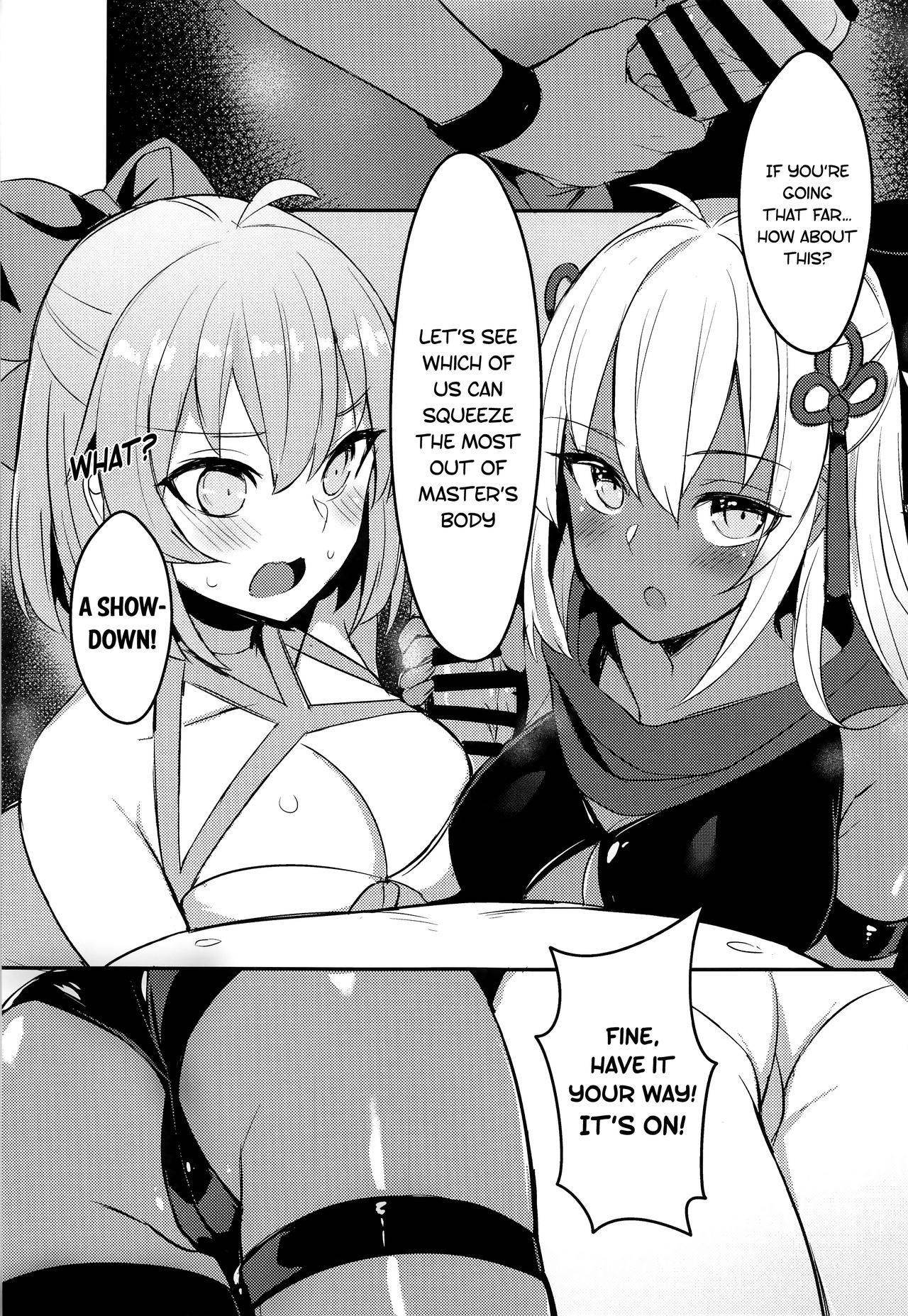 (C97) [MaluBall] Mizugi Kengou Shoubu!!  (Fate/Grand Order)[English] [EHCOVE]