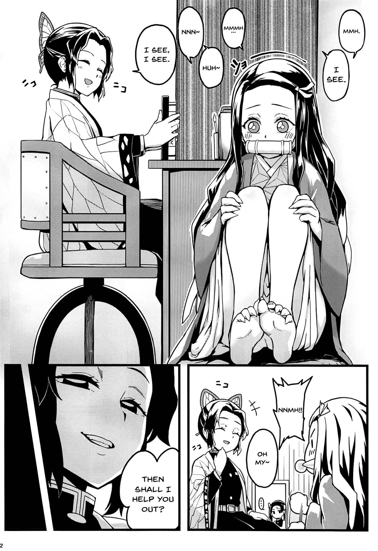 (C97) [San Se Fang (NekoWeapons)] Oniimo no Nin | Demon Sister's Pregnancy (Kimetsu no Yaiba) [English] {Doujins.com}