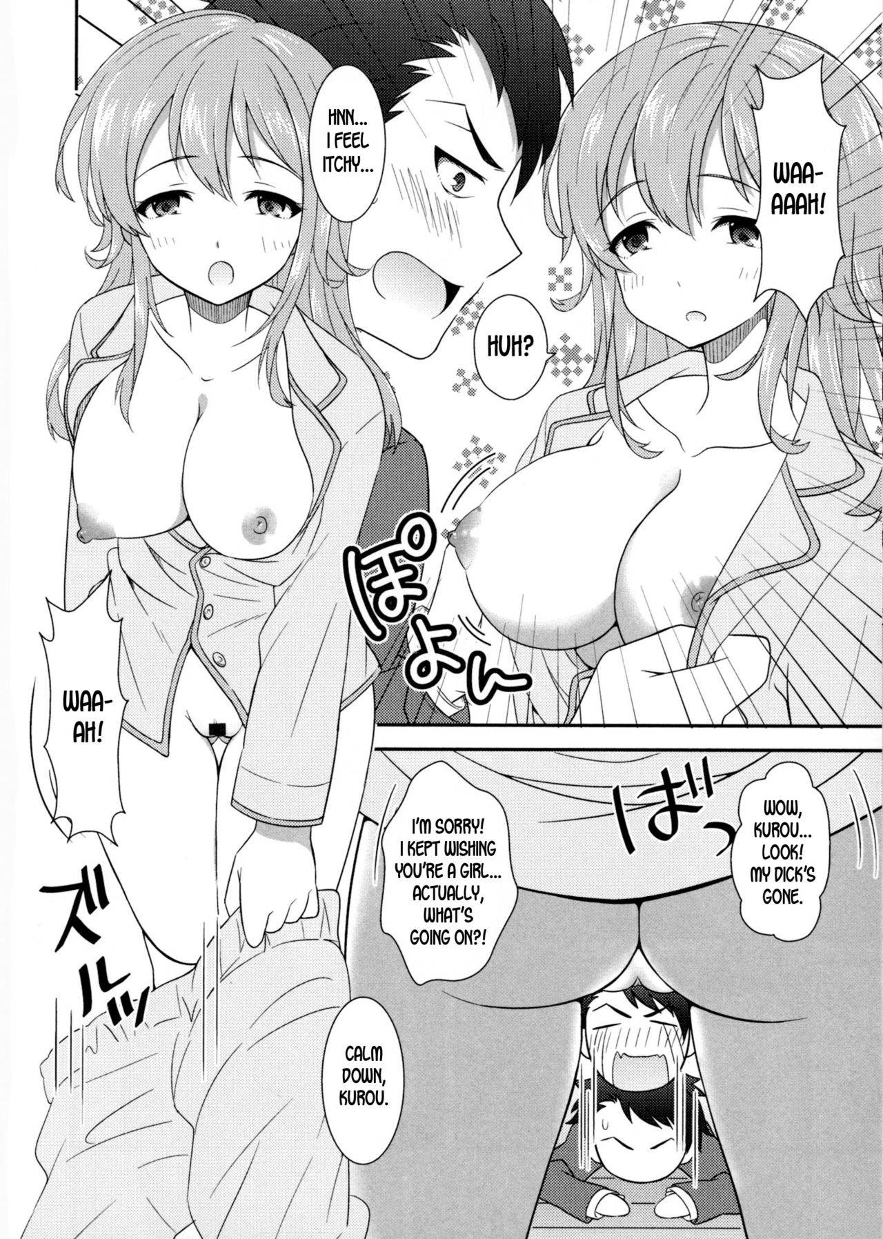 [Amu] My Childhood Friend Tastes Like Honey (Nyotaika Dynamites 6) [English] [desudesu]