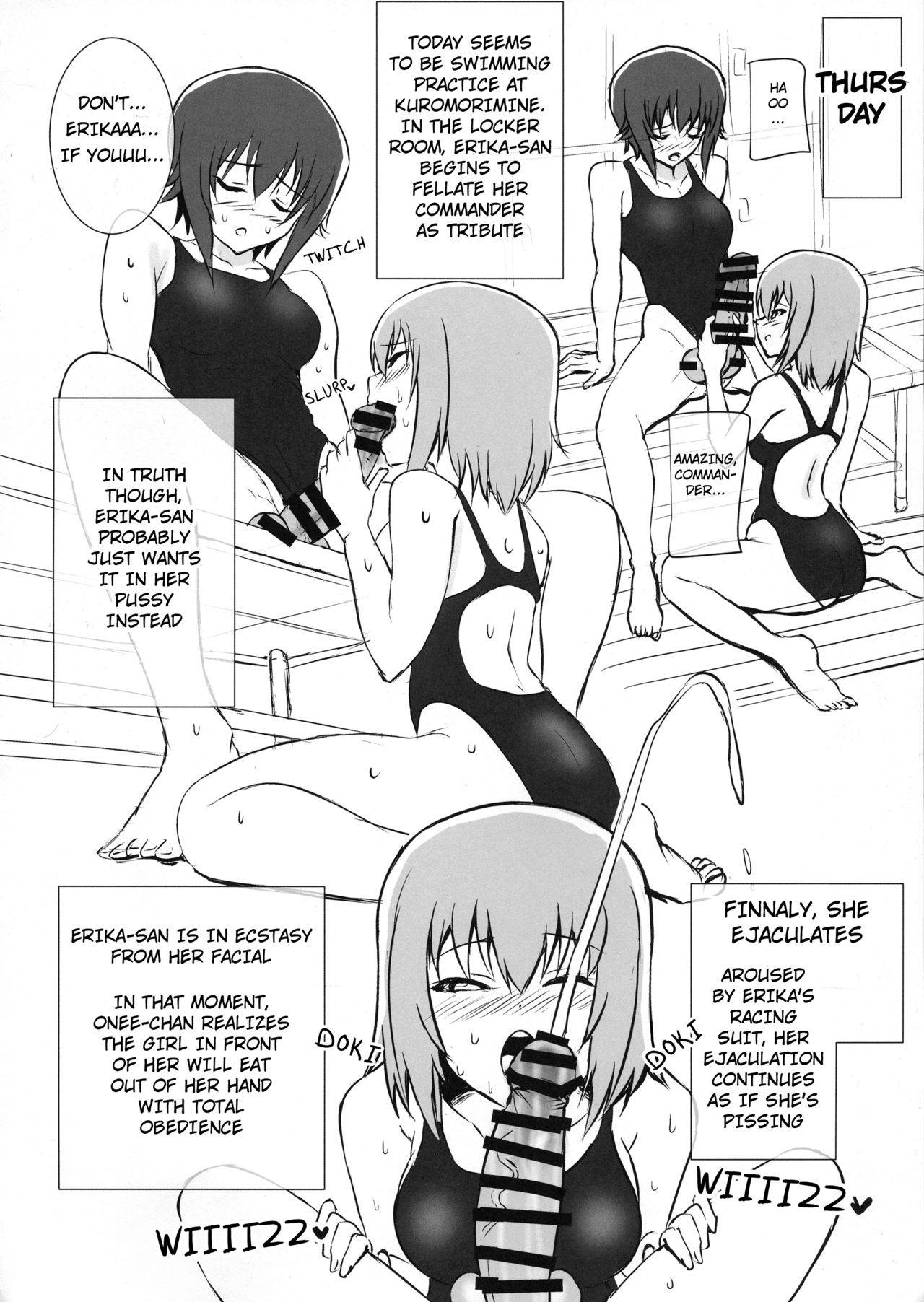 (Futaket 15) [Guhan Shounen (Guhan Shounen)] Futa Maho Seiyoku Nikki | Futa Maho Lust Diary (Girls und Panzer) [English] [Moon Technology Translations]