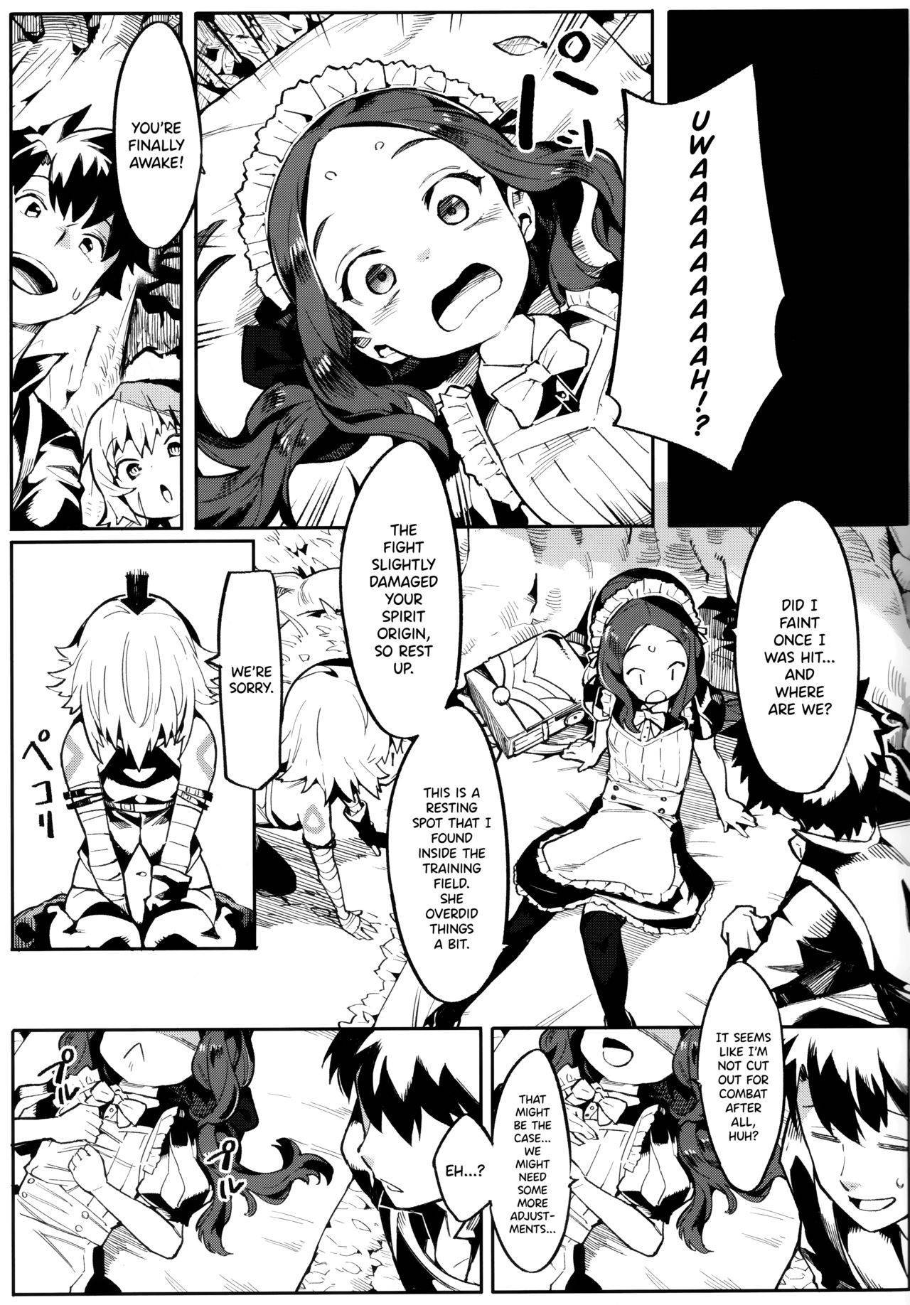 (C97) [Usagi Boss (Henrybird9)] Da Vinci-chan wa Tsuyoku Naritai!! (Fate/Grand Order) [English] {Hennojin}