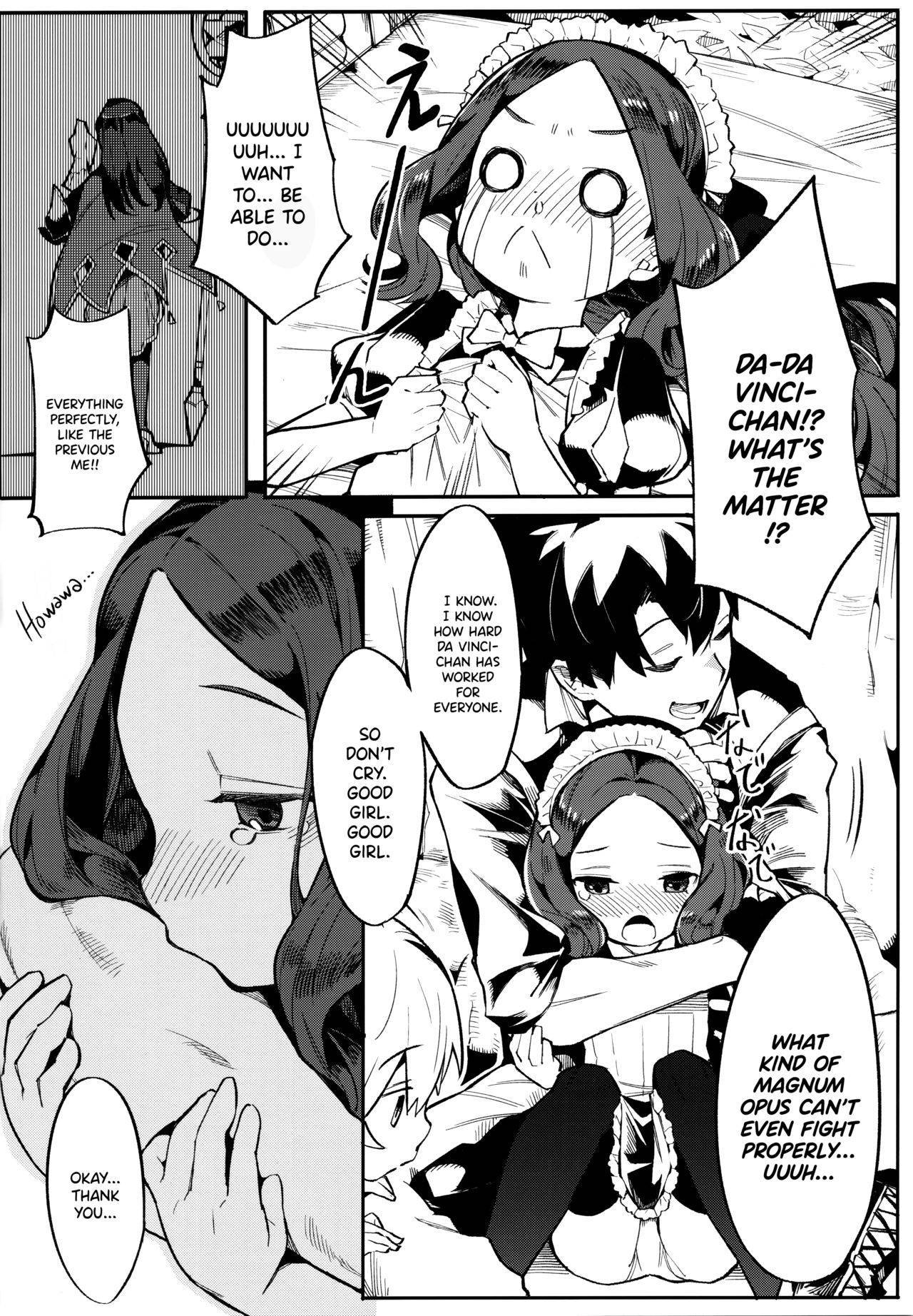 (C97) [Usagi Boss (Henrybird9)] Da Vinci-chan wa Tsuyoku Naritai!! (Fate/Grand Order) [English] {Hennojin}