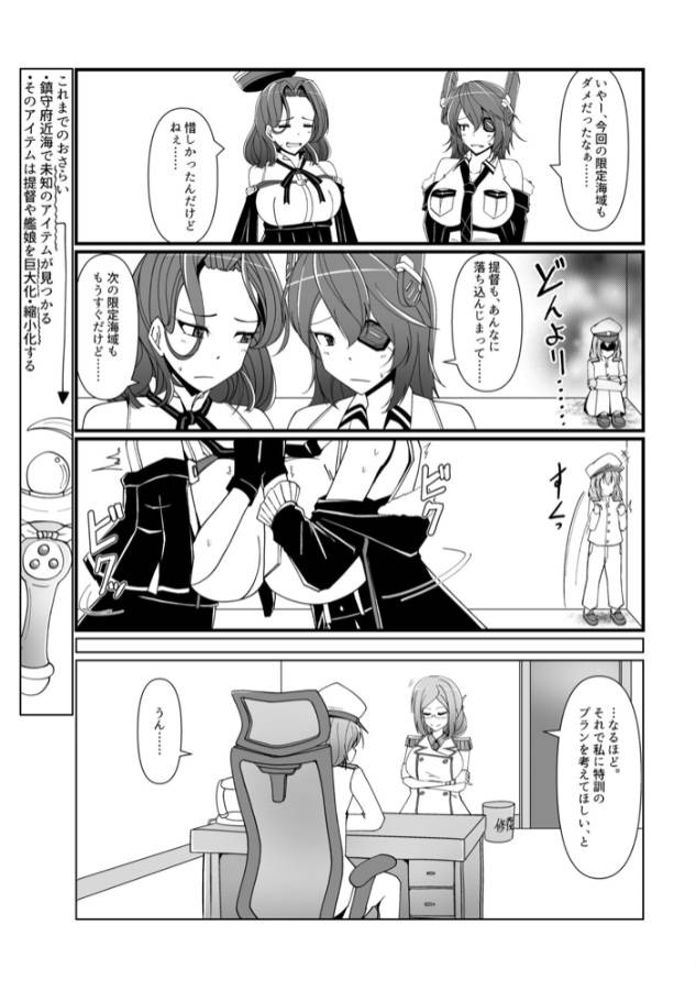 [TAKAIWERKS (Takai Sen)] Shukushou Teitoku ni wa Renshuu ga Hitsuyou!? | Reduction Admiral requires practice!? (Kantai Collection -KanColle-) [Japanese, English] [Digital]