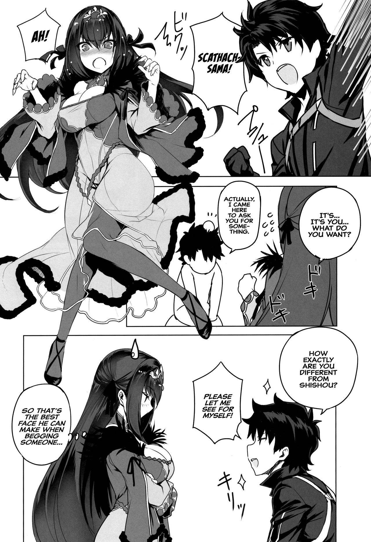 (C95) [Jikansa-Kougeki (Tooya Daisuke)] Scathach-sama ni H na Onegai Shitemita | I Tried Asking Scathach-sama For Sex (Fate/Grand Order) [English] [Hive-san]