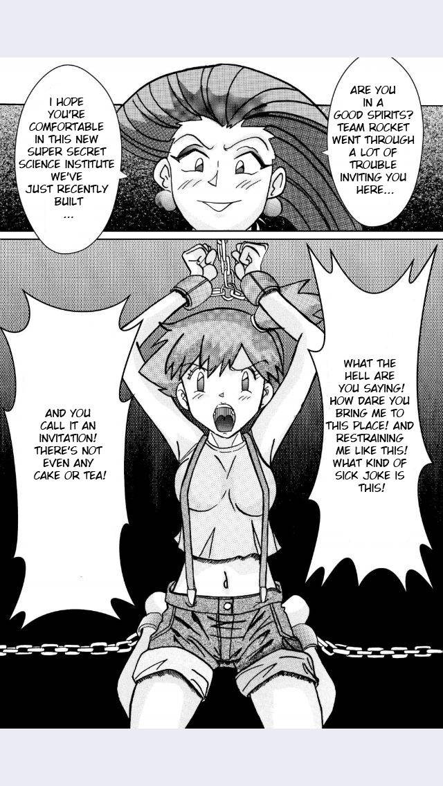 [Light Rate Port Pink] Misty hypnotized by brainwashing pleasure ball joins Team Rocket (Pokémon)