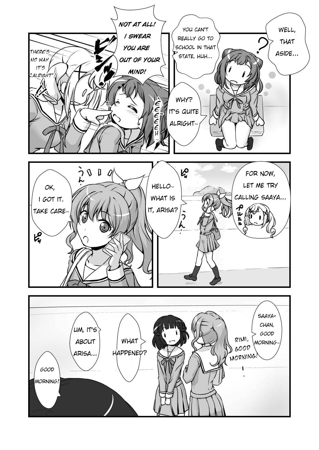 [Studio A' (Ayama Yuiya)] Chomamama! (BanG Dream!) [English] [Uselessbian Translations] [Digital]