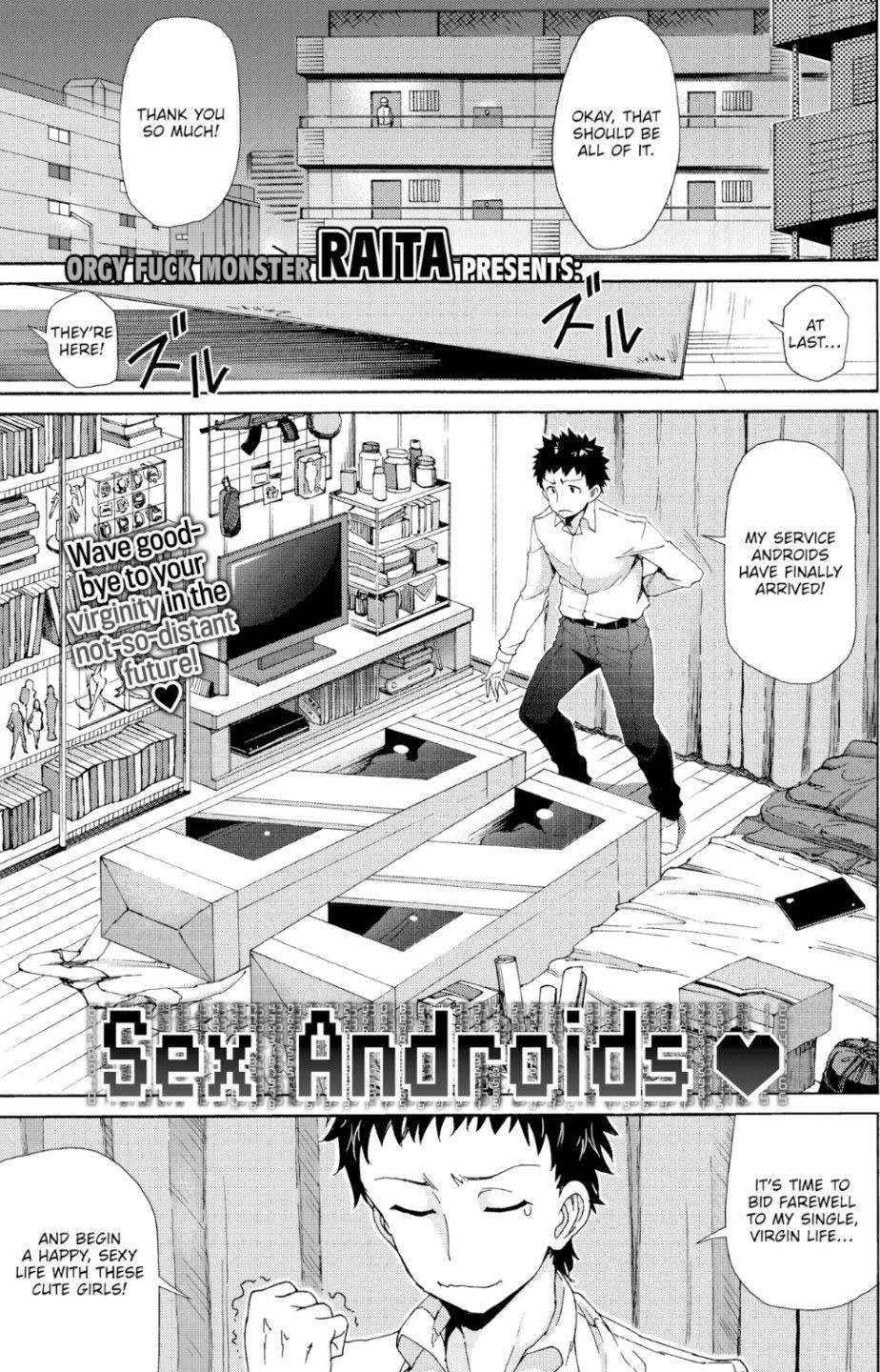 [Raita] Sex Androids ❤ [English][Decensored]