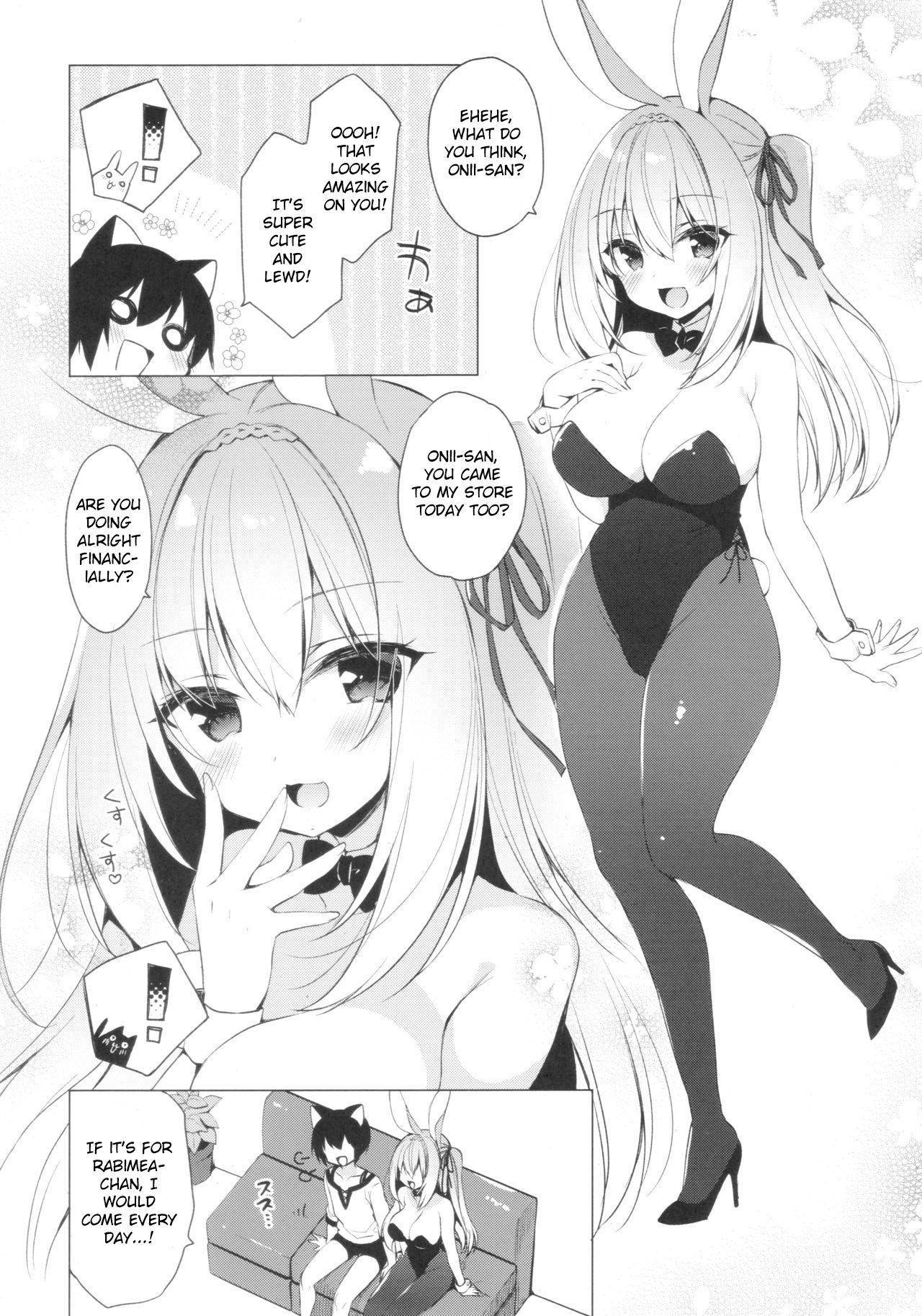 (C97) [23.4do (Ichiri)] Bunny Rabimea to Ichaicha Suru Hon [English] [Digital]