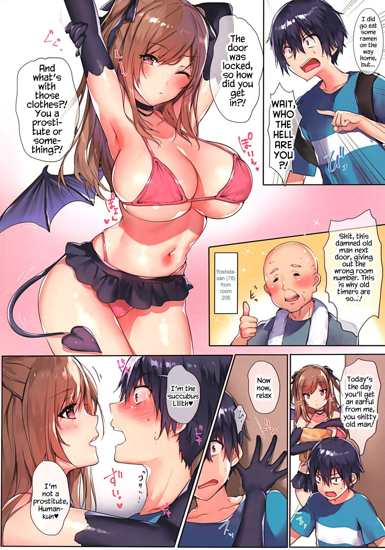 (COMIC1☆15) [Mataro (Mataro)] Love Succubus [English] [Brudda Bats]