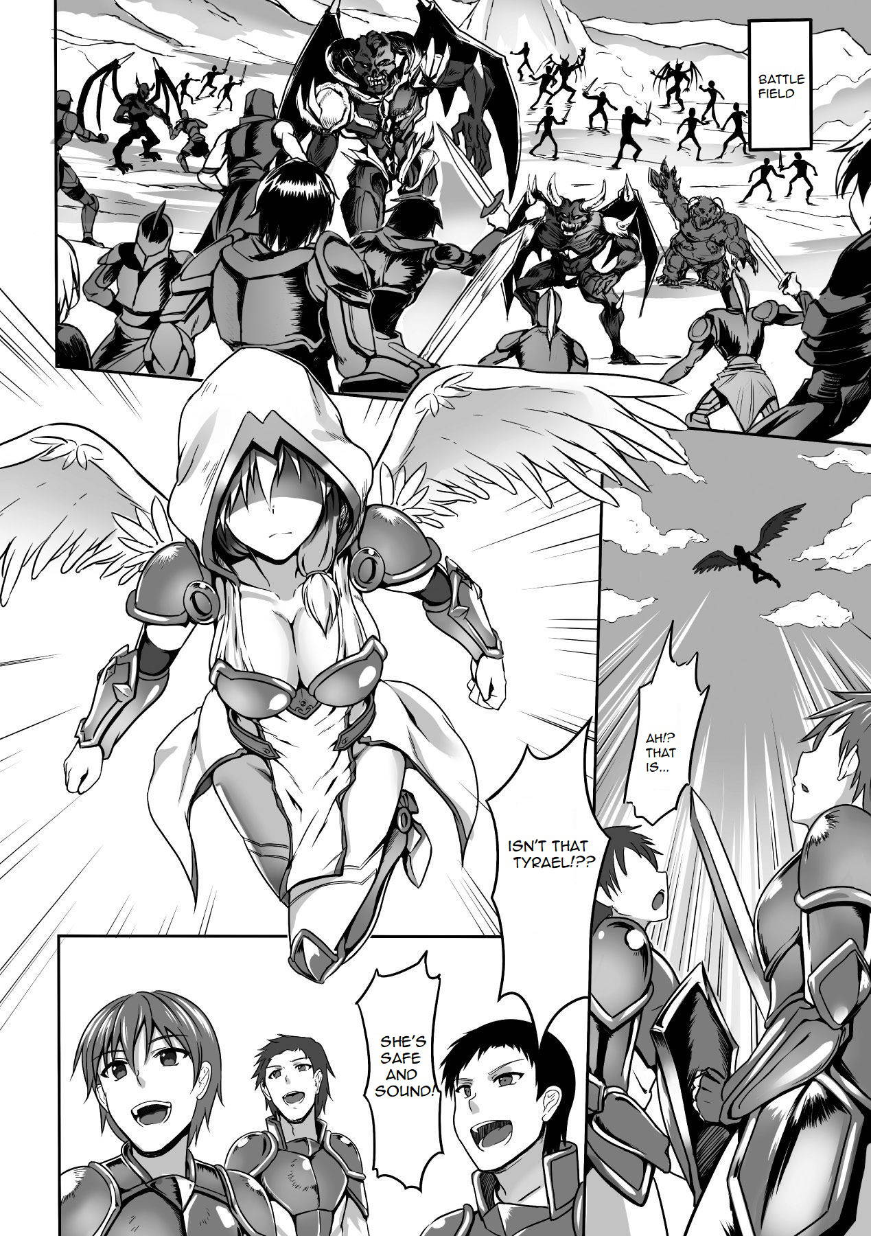 [yo] Inda Tenshi Tyrael (2D Comic Magazine Aku Ochi Darkness Vol. 1) [English] [Digital]